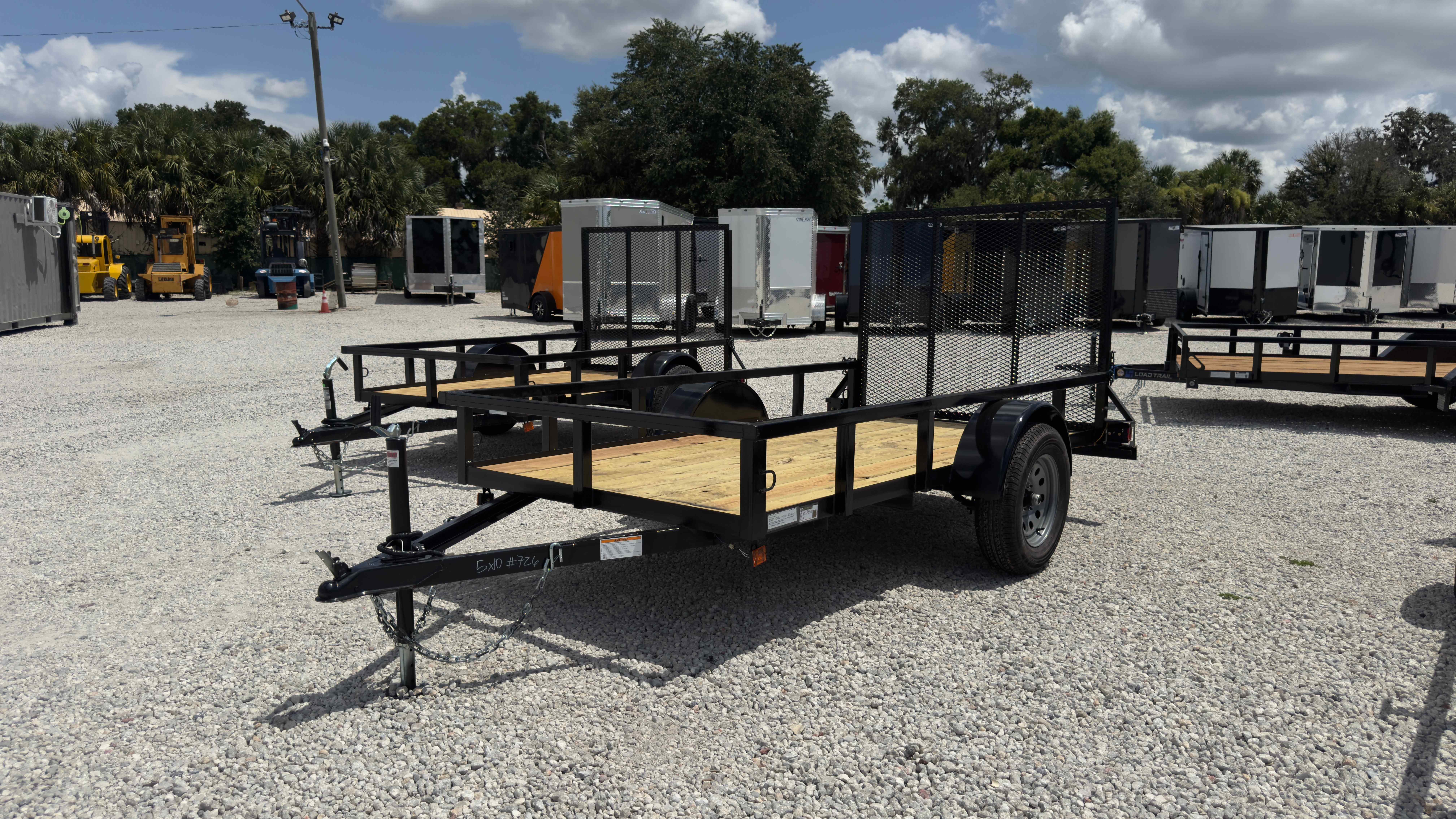 New 5×10 TAYLOR TRAILERS Utility Trailer