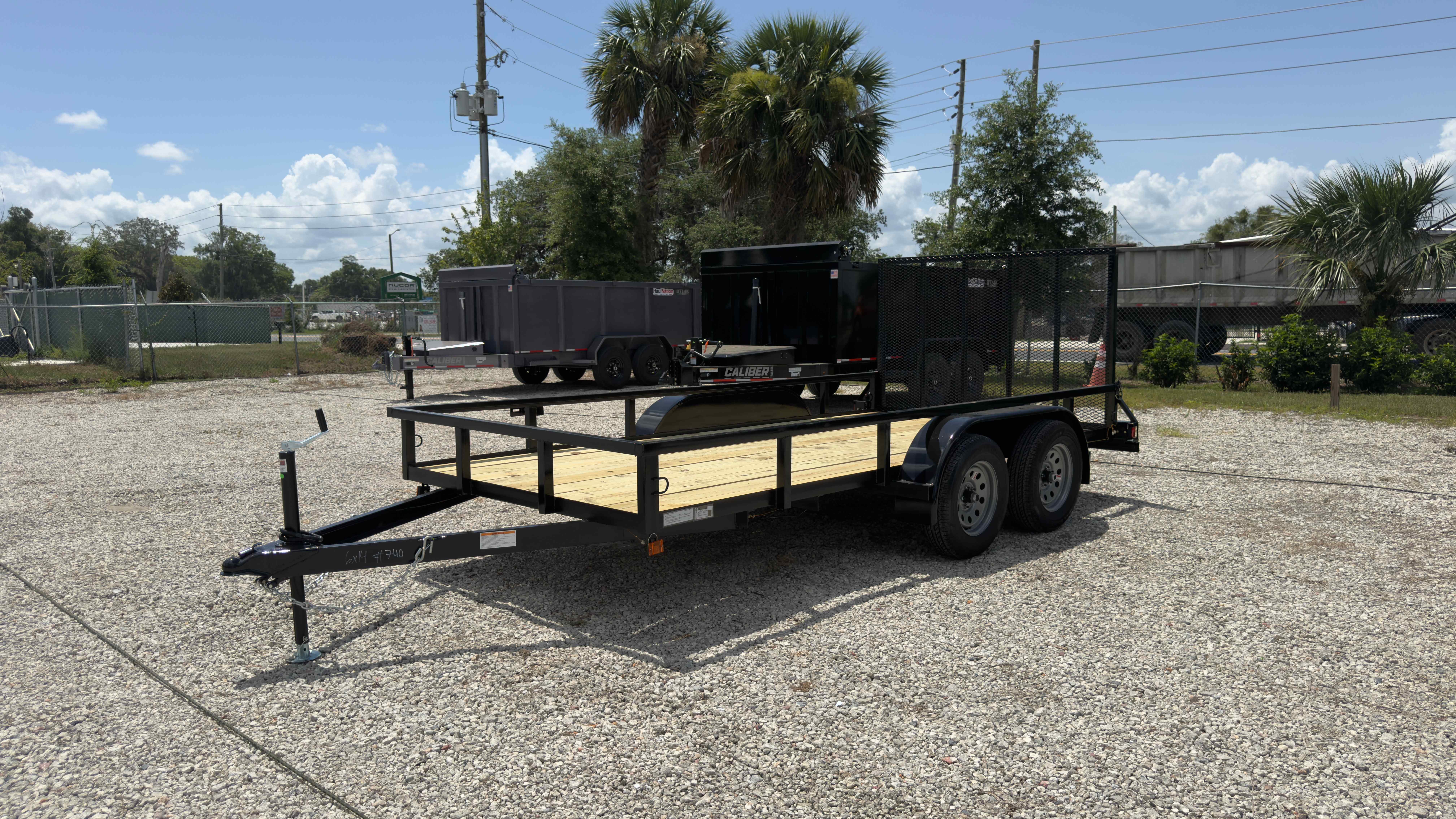 New 6×14 TAYLOR TRAILERS Utility Trailer