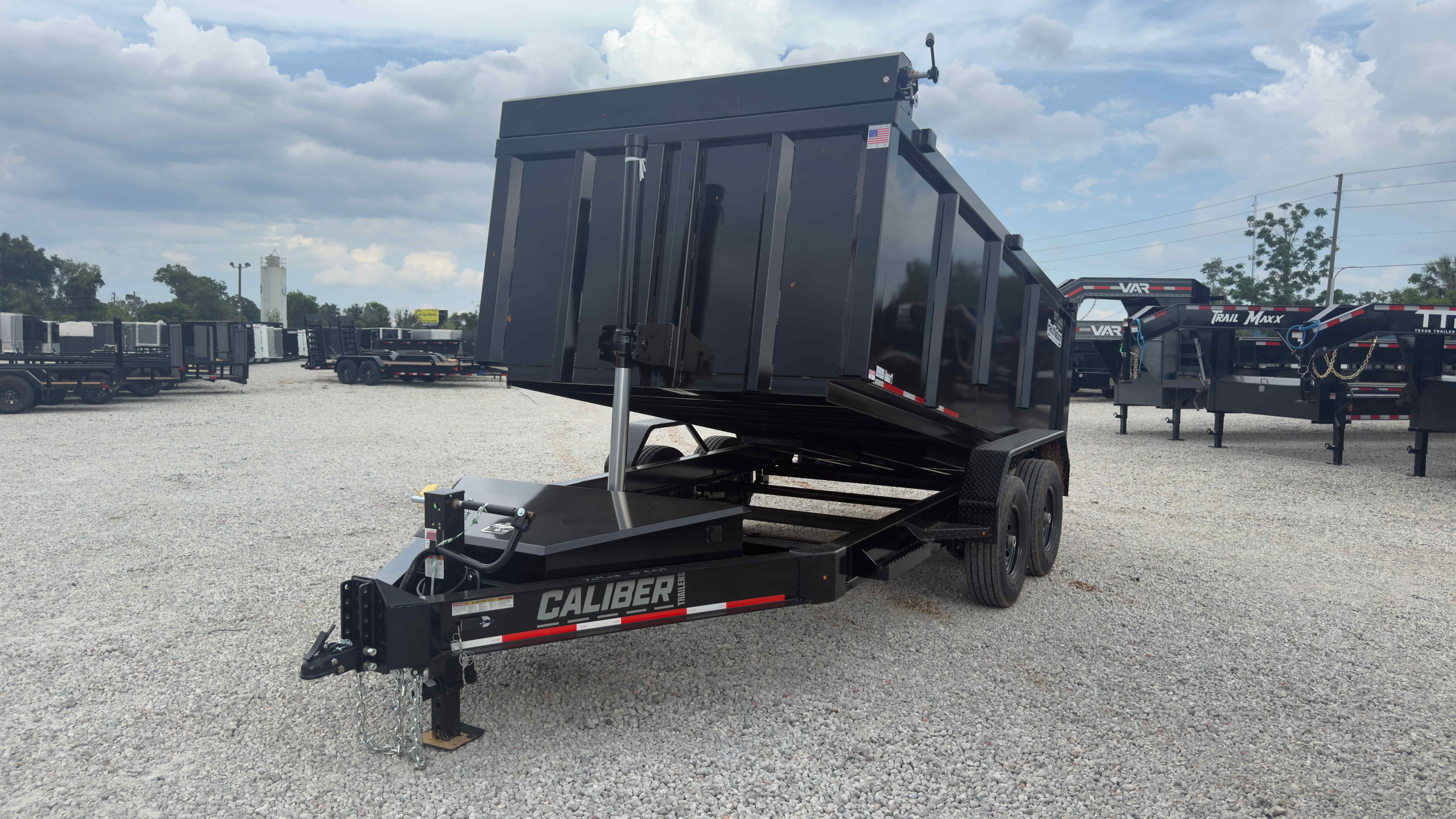 New 7×14 Caliber Dump Trailer