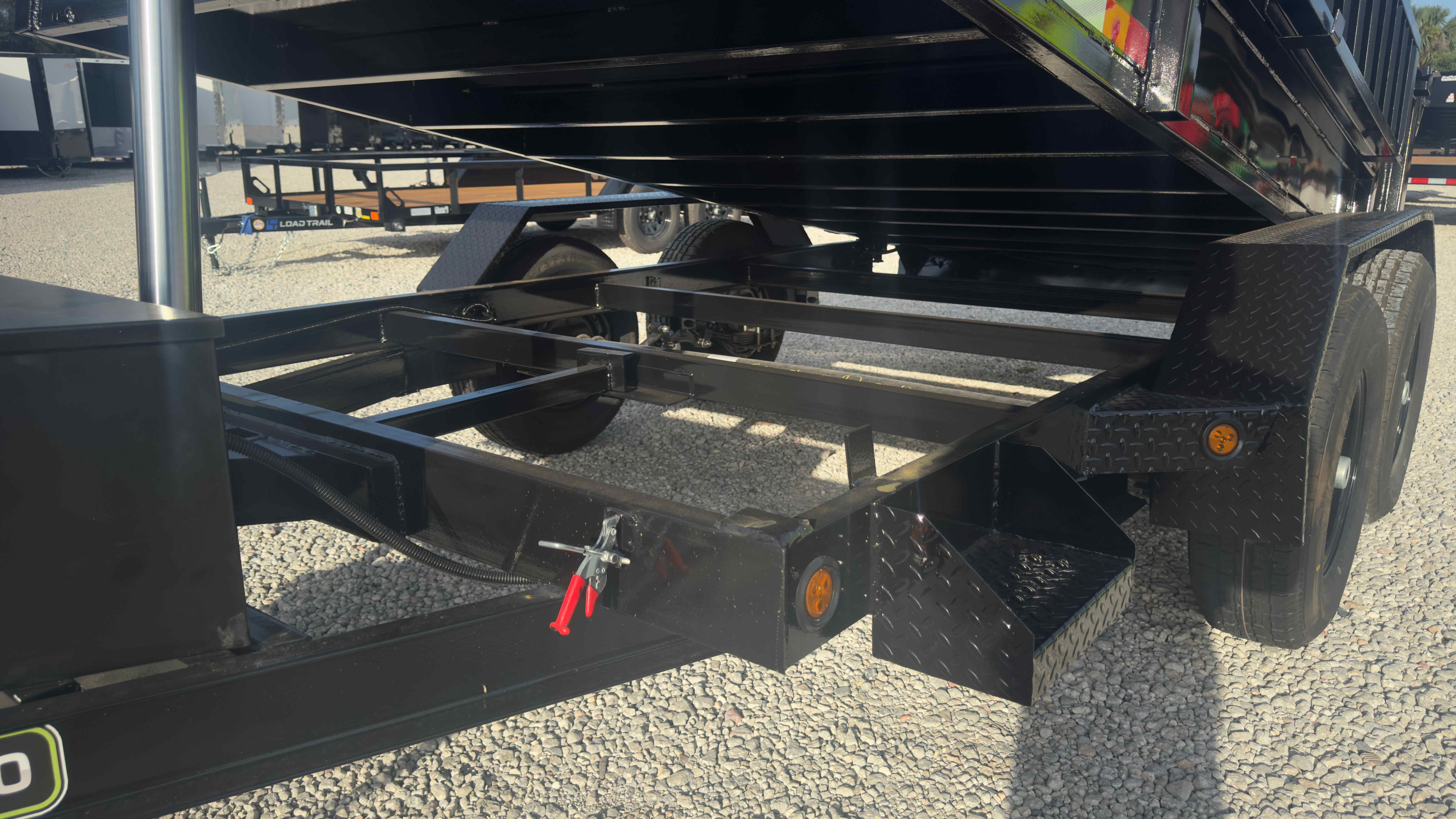 New 6×12 Steel Pines Cargo, LLC Dump Trailer