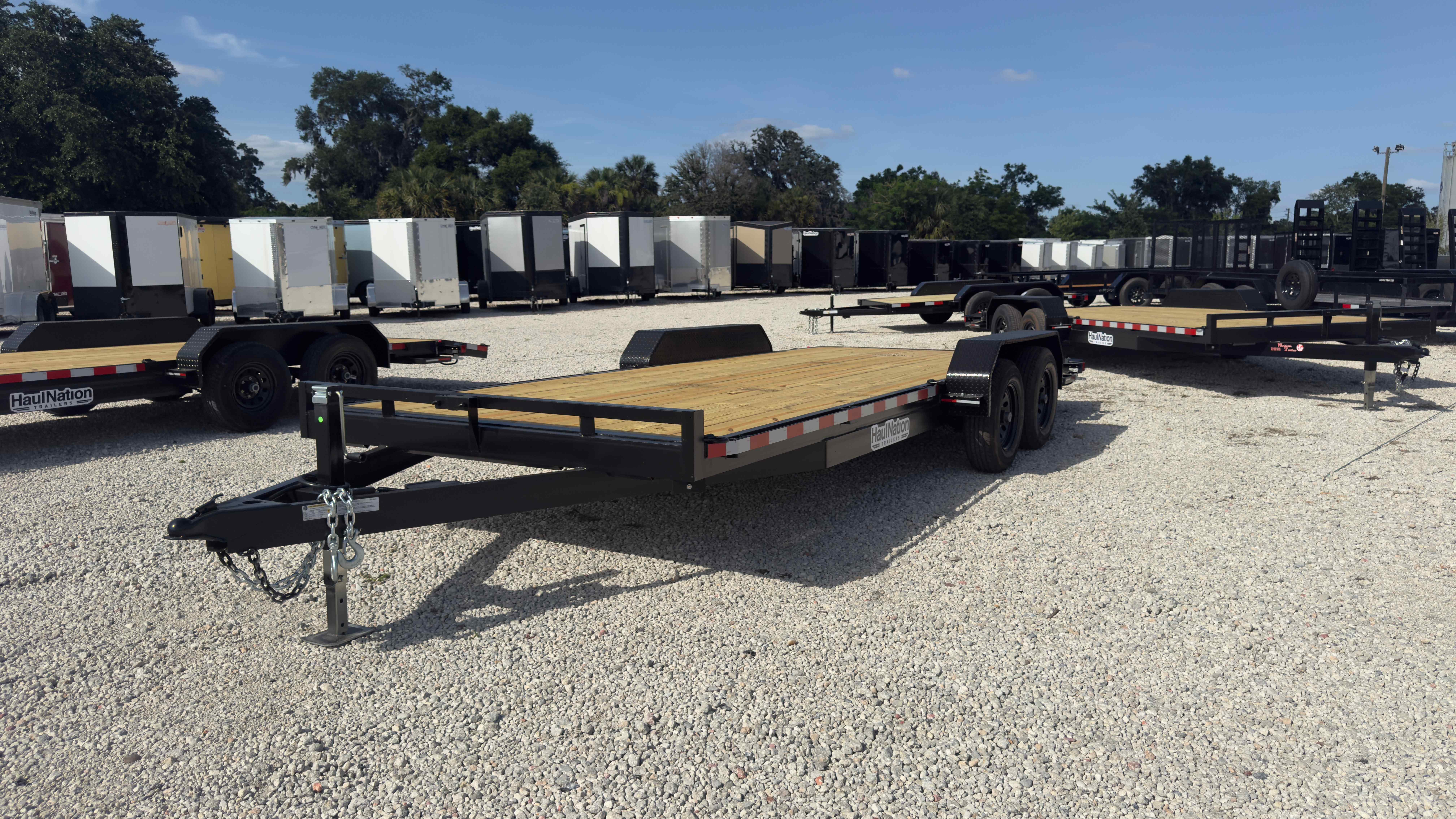 New 7×20 WORLDWIDE TRAILERS Car Trailer