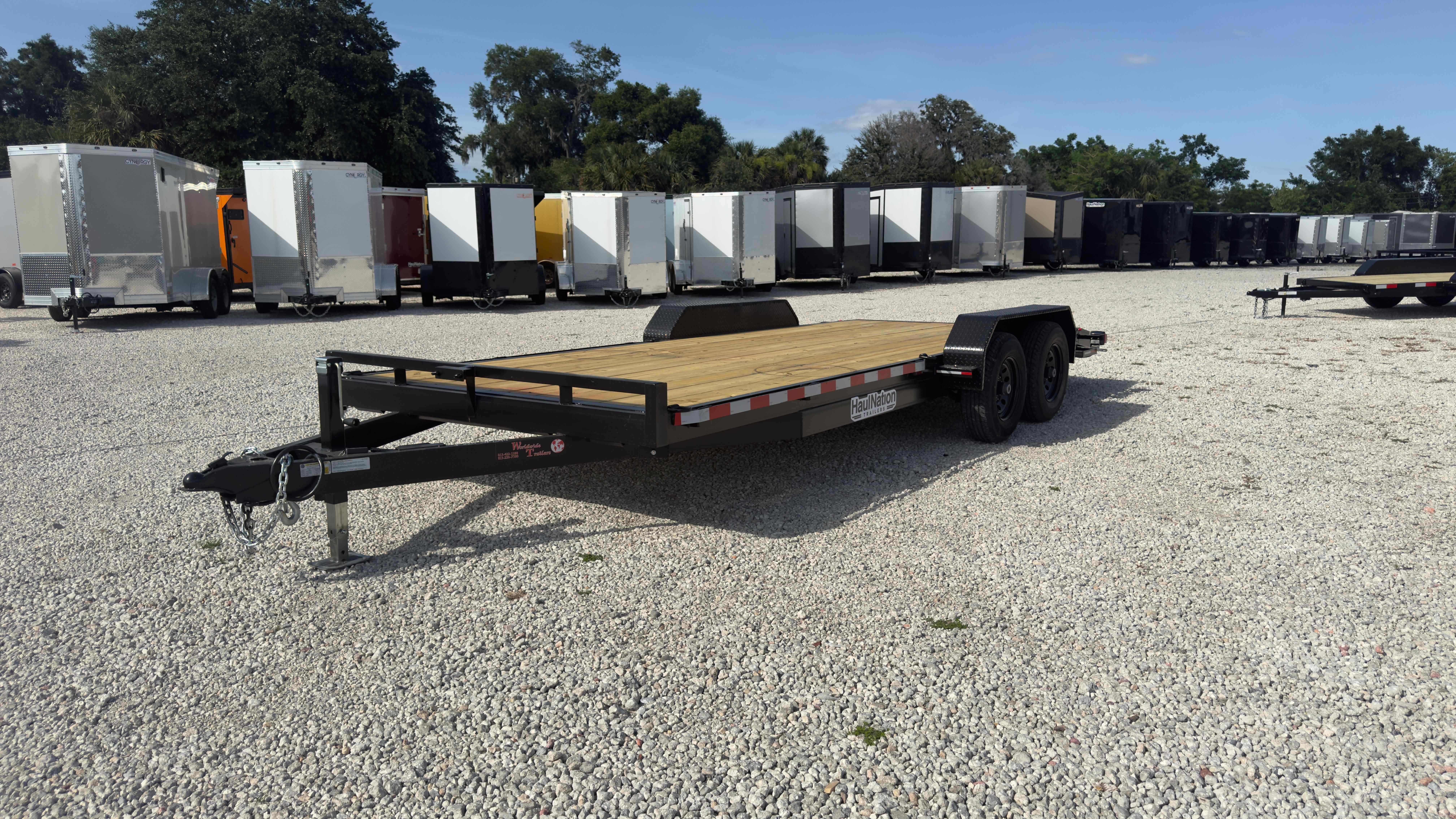 New 7×20 WORLDWIDE TRAILERS Car Trailer