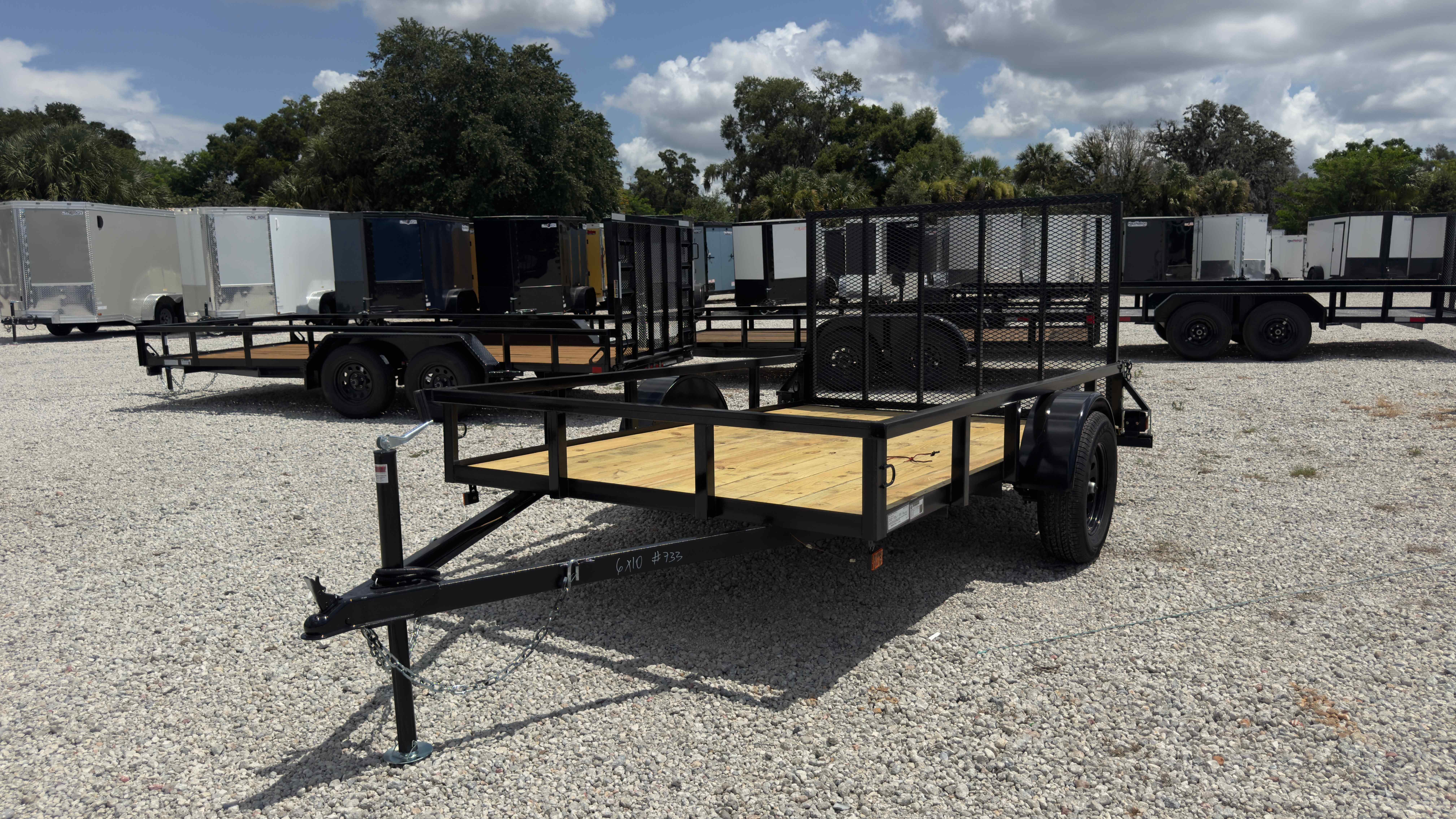 New 6×10 TAYLOR TRAILERS Utility Trailer