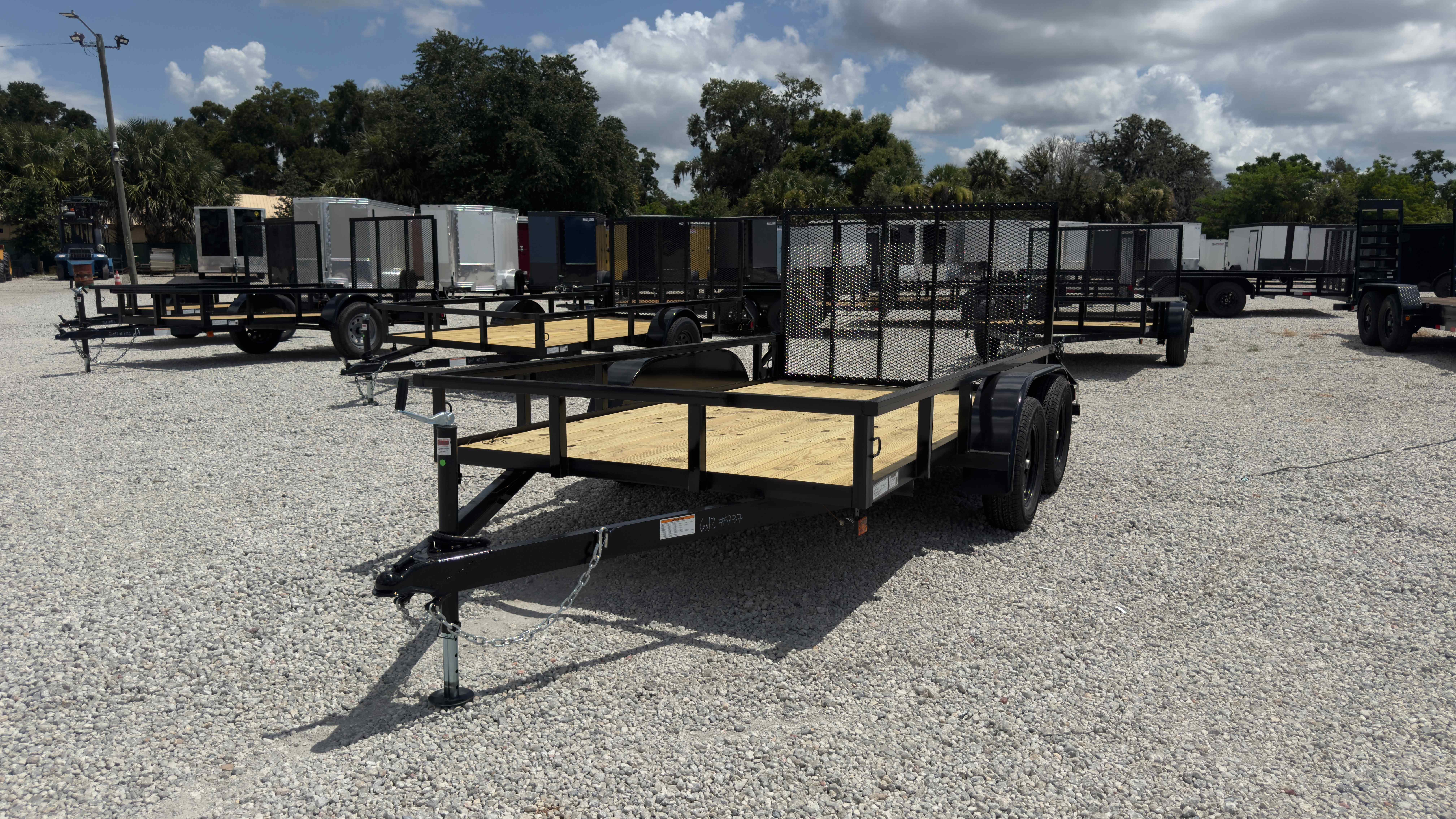 New 6×12 TAYLOR TRAILERS Utility Trailer