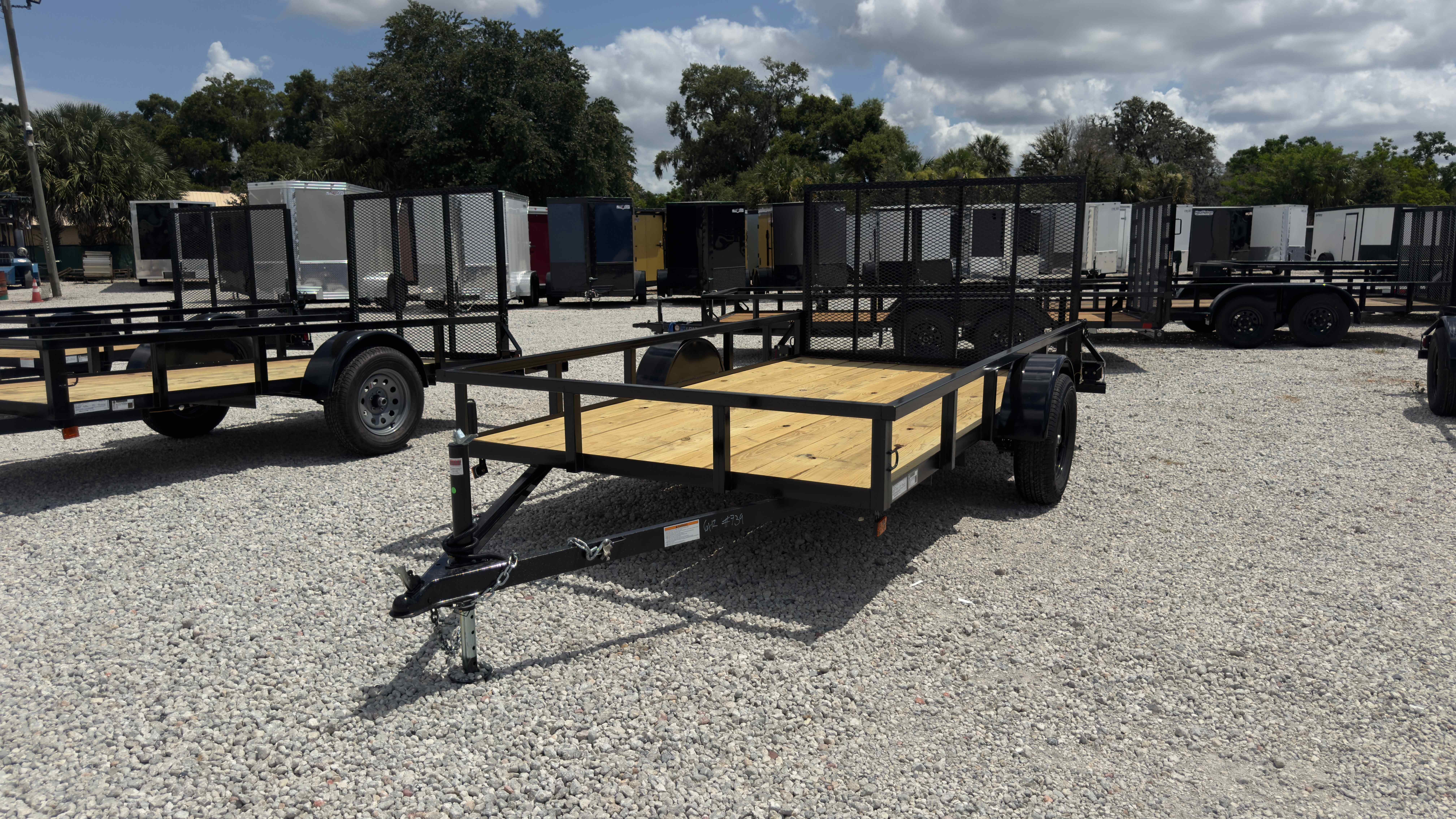 New 6×12 TAYLOR TRAILERS Utility Trailer