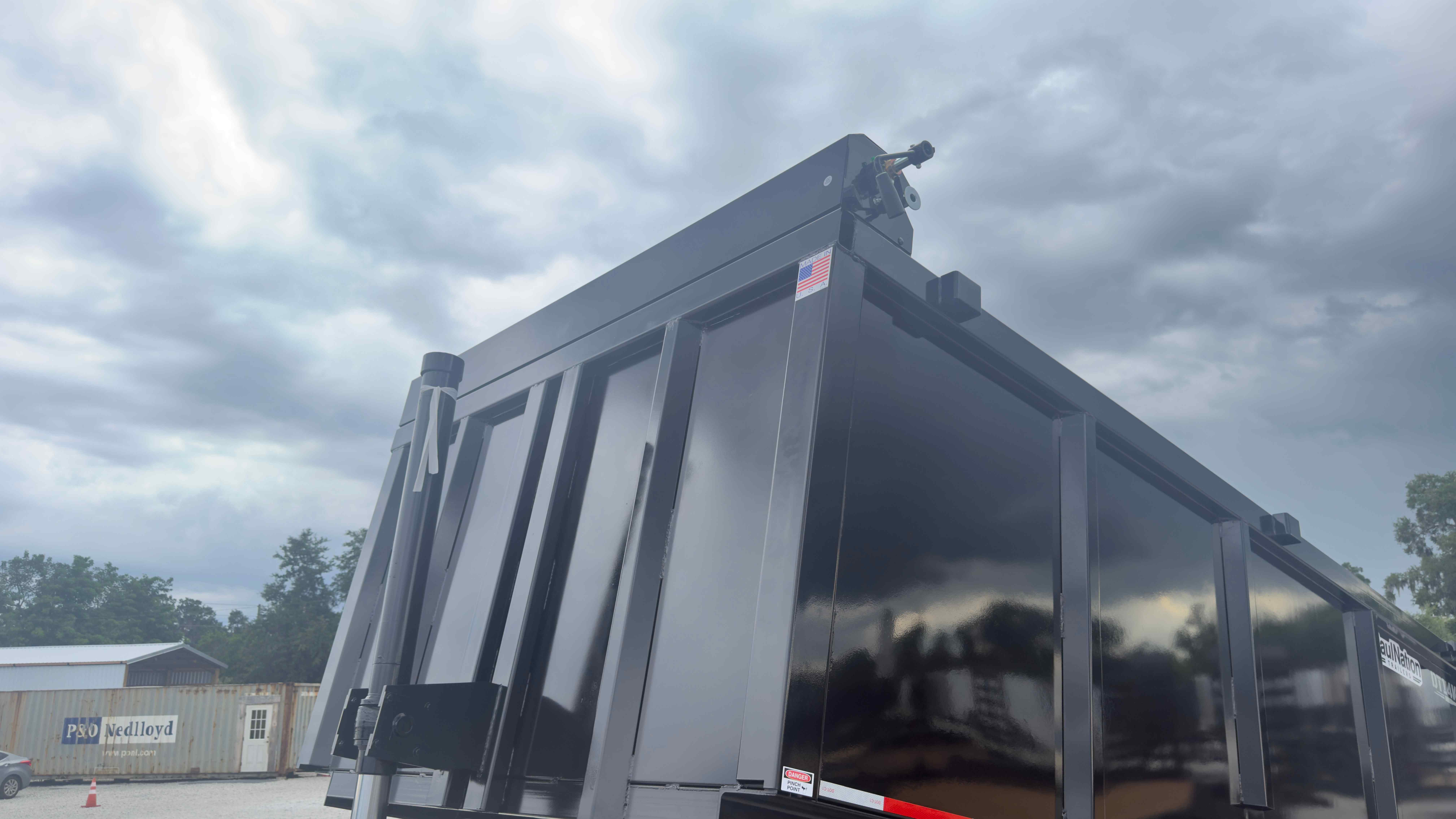 New 7×14 CALIBER Dump Trailer