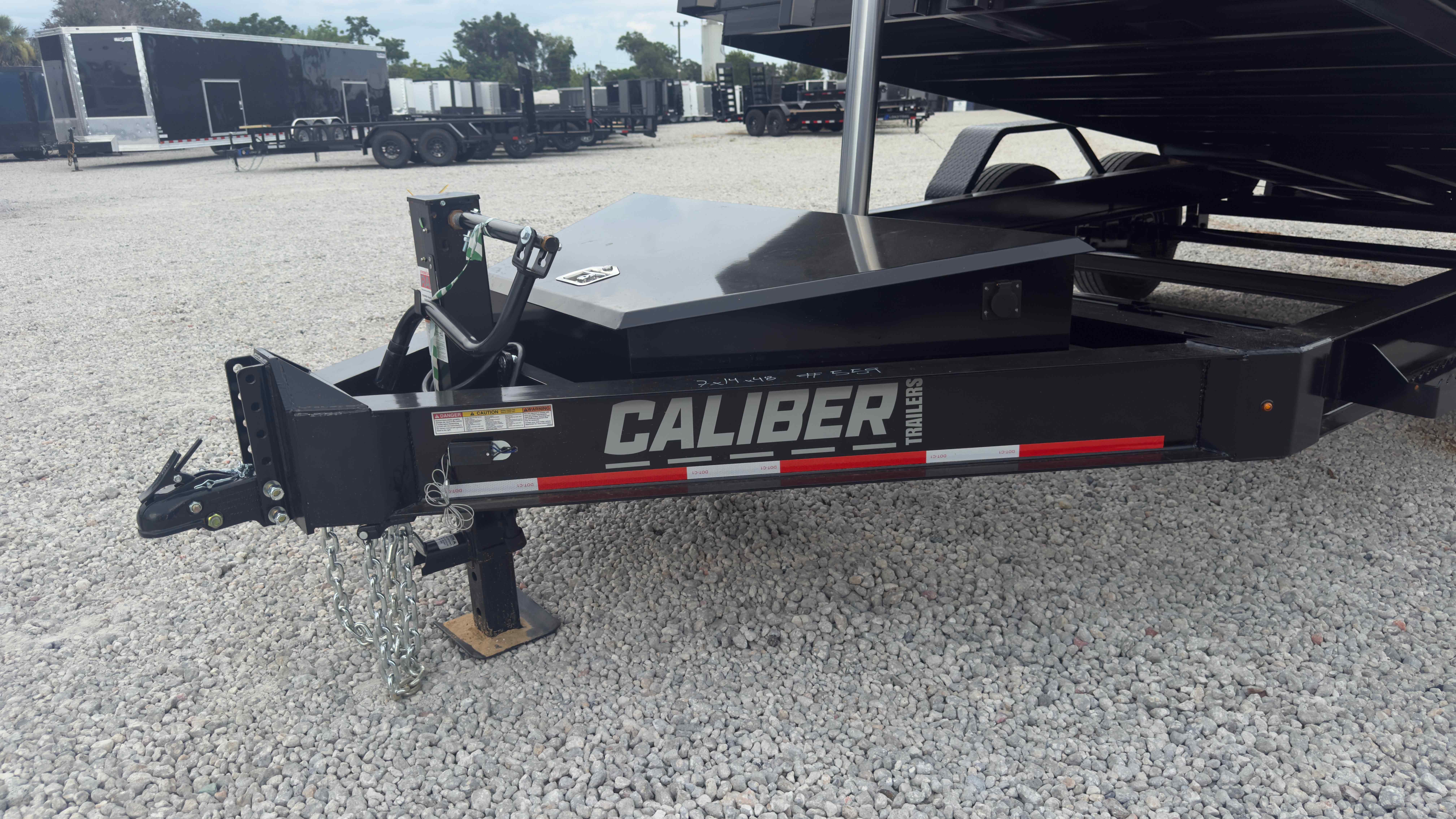 New 7×14 Caliber Dump Trailer