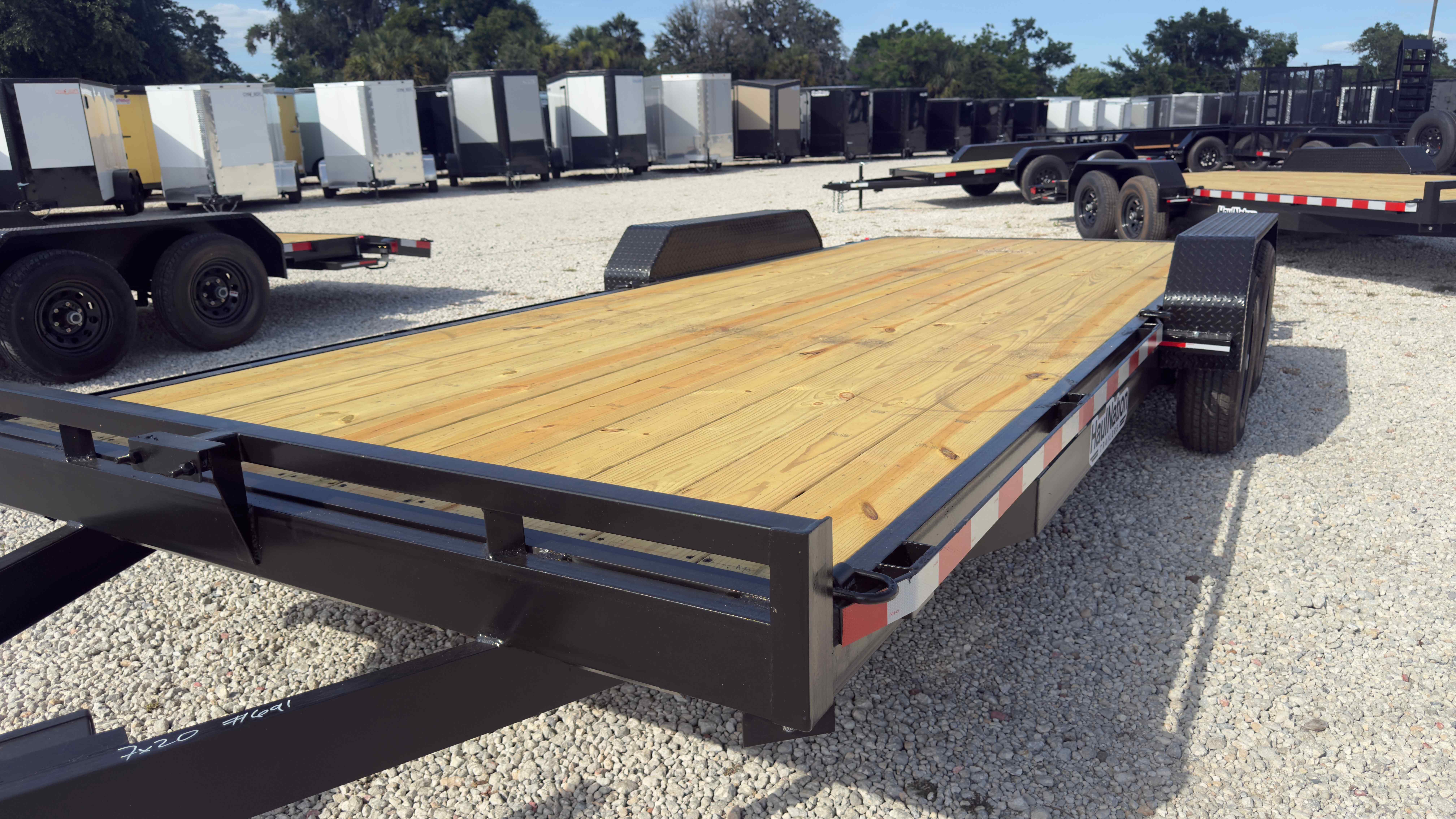 New 7×20 WORLDWIDE TRAILERS Car Trailer