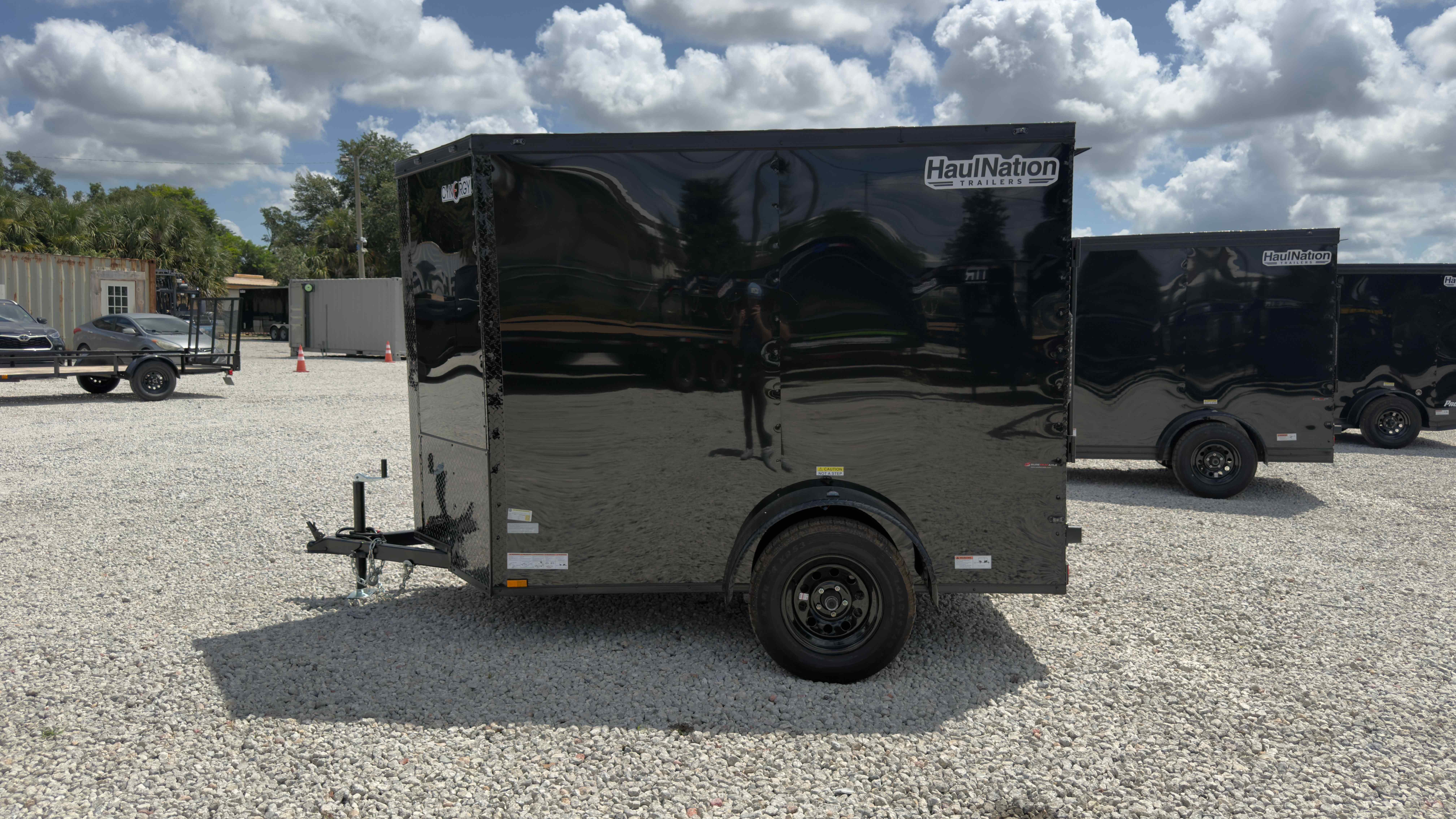 New 5×8 Cynergy Cargo Enclosed Trailer