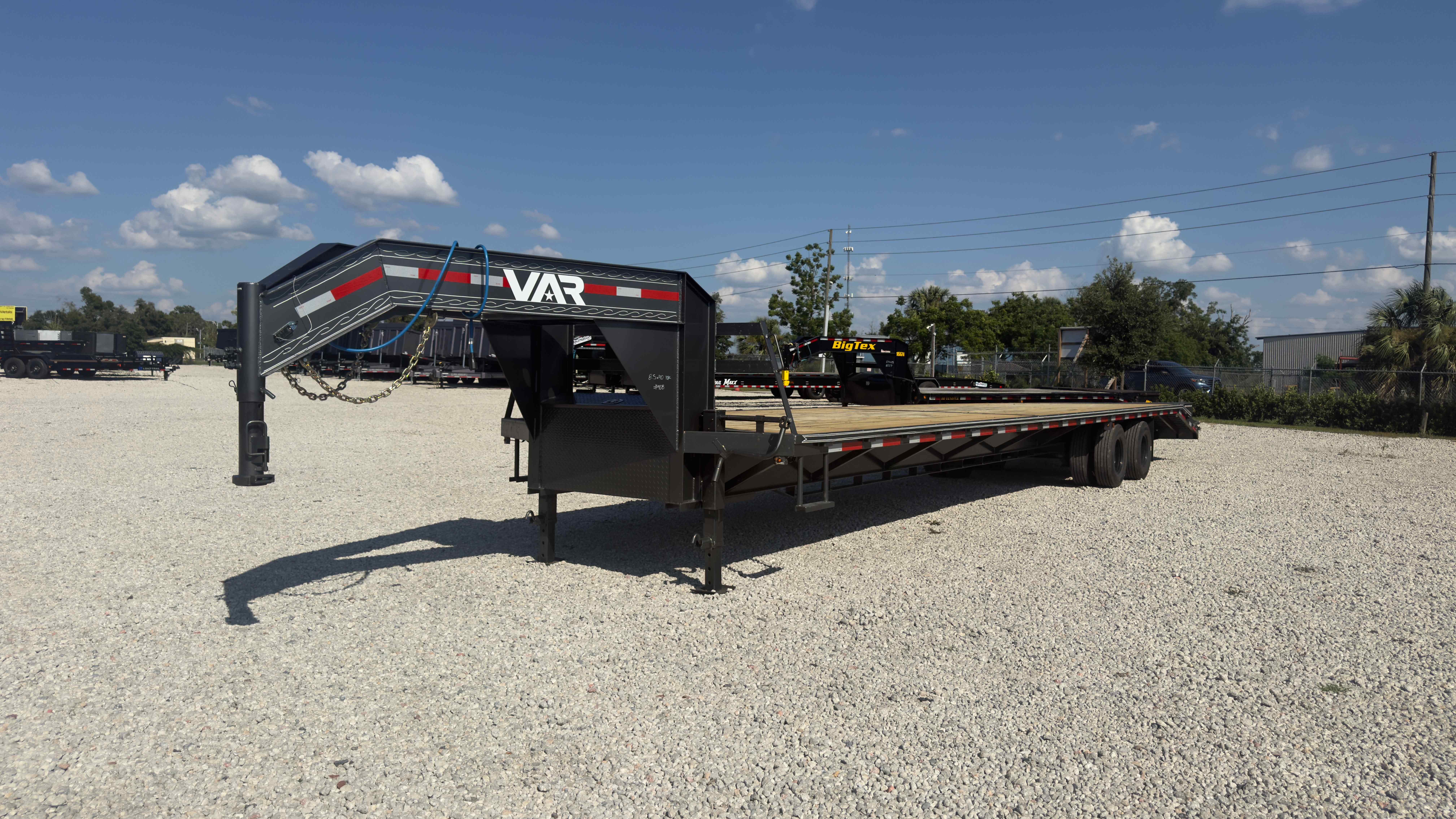 New 8.5×40 VAR TRAILERS LLC Flatbed Trailer