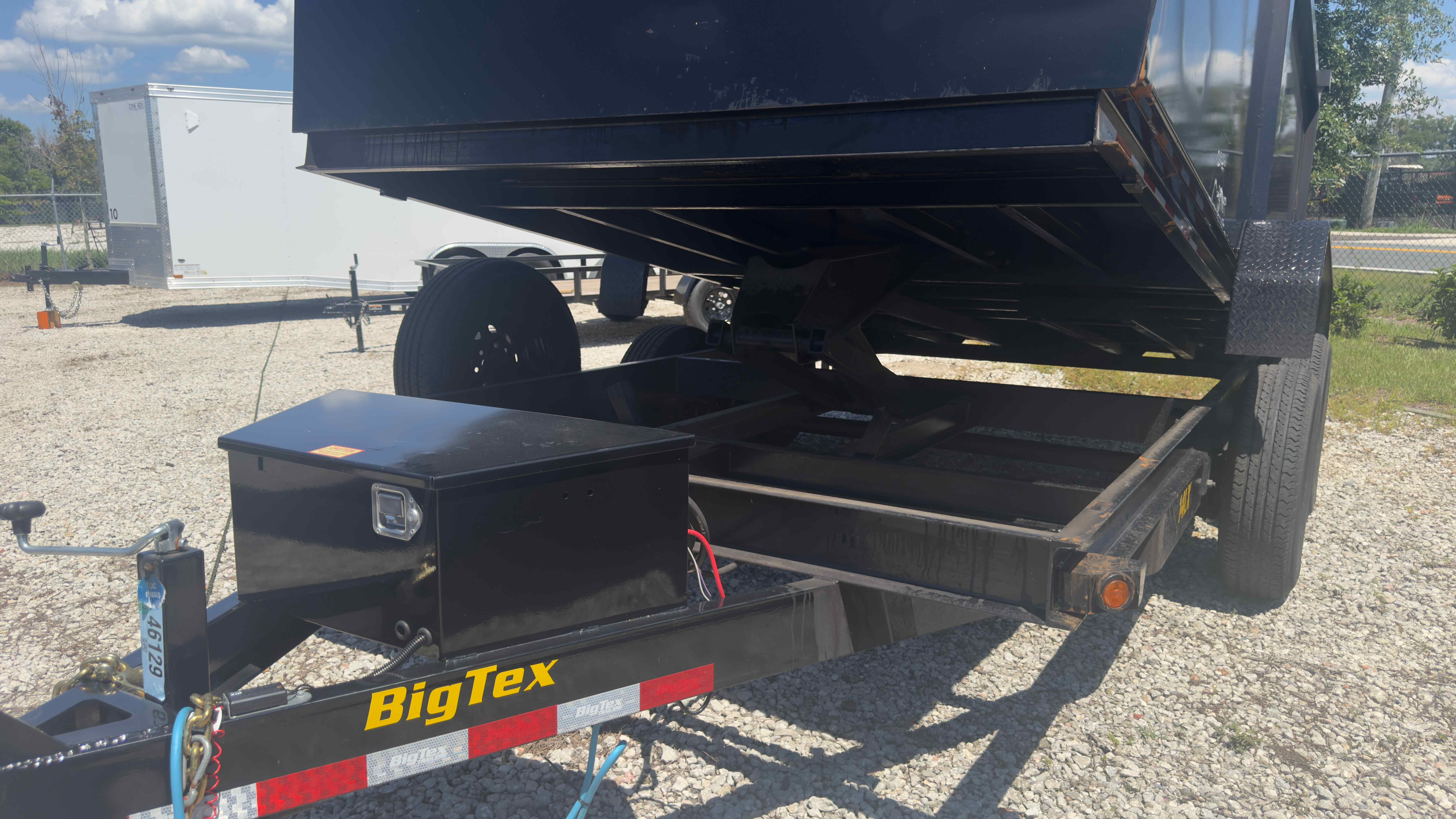 Used 7×14 Big Tex Dump Trailer