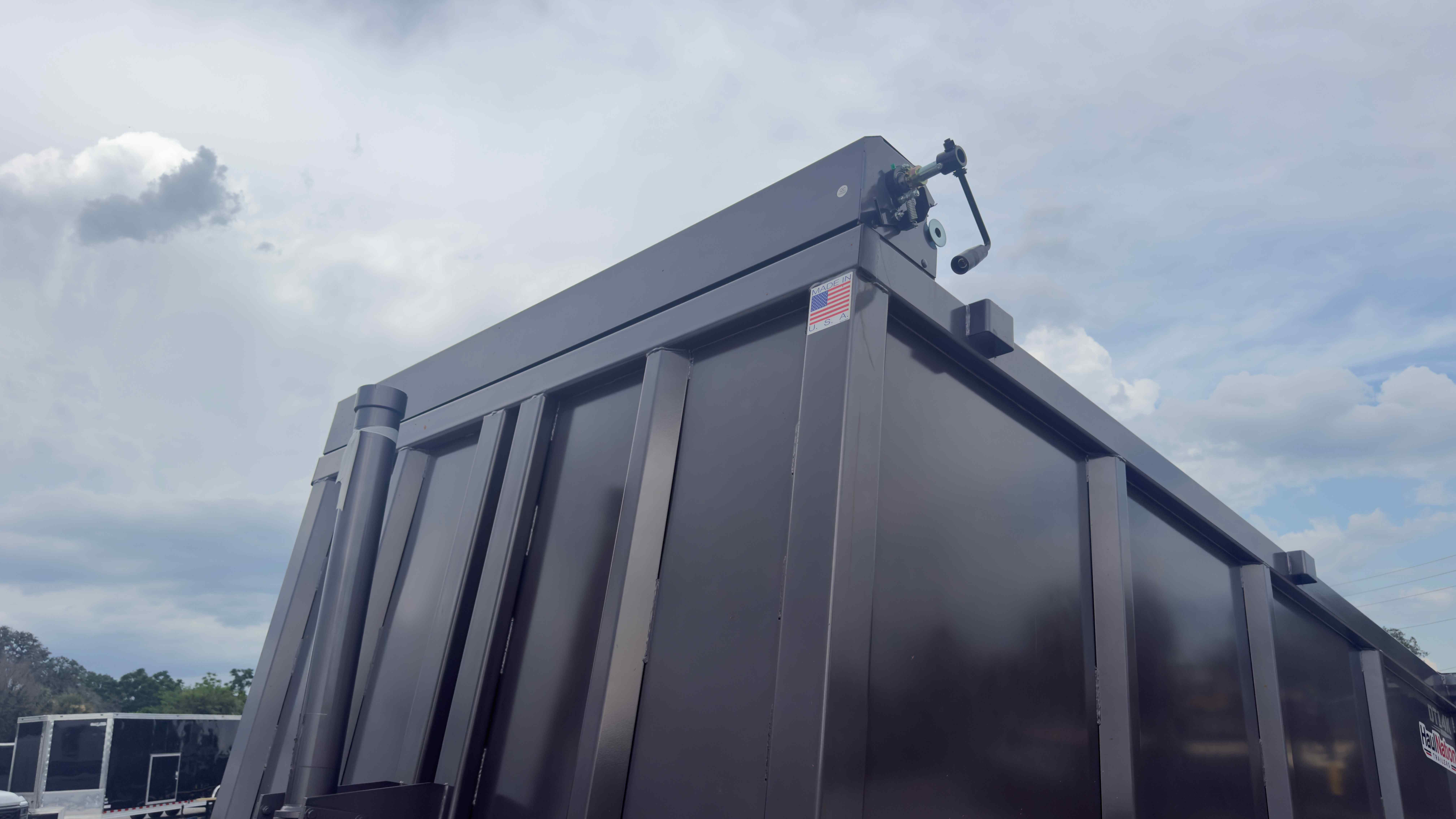 New 7×14 CALIBER Dump Trailer
