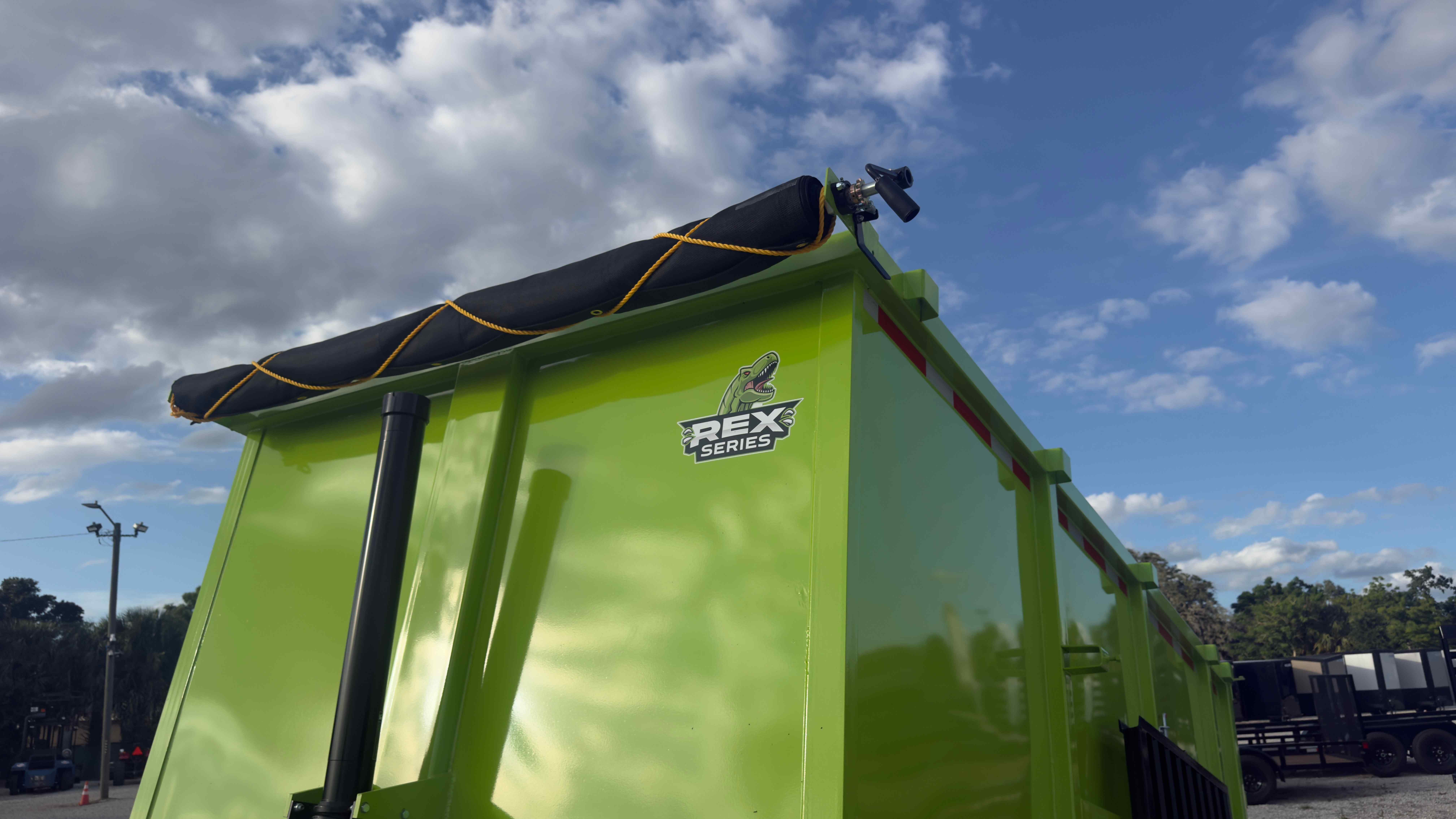 New 7×14 Steel Pines Cargo, LLC Dump Trailer