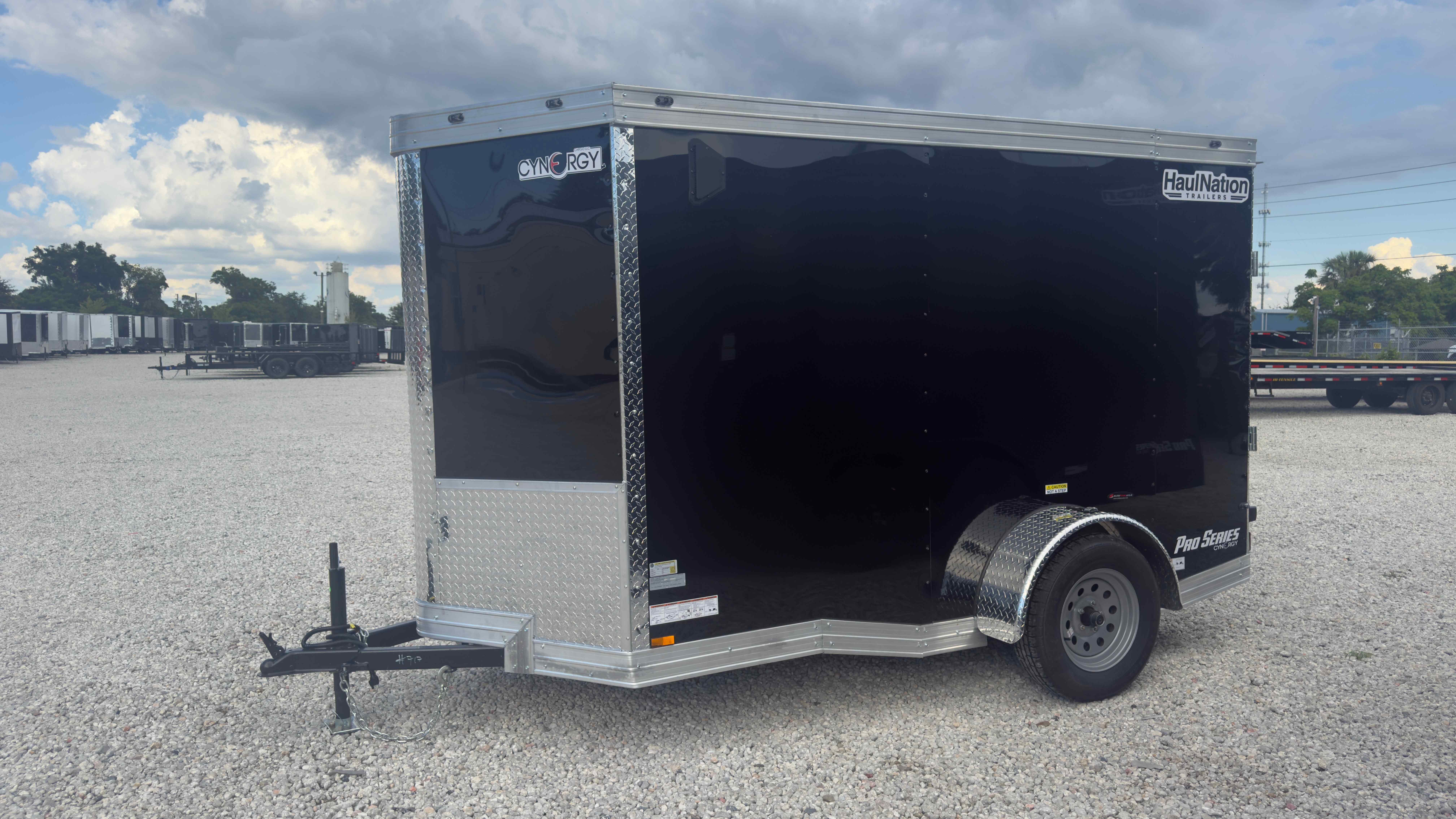 New 5×10 Cynergy Cargo Enclosed Trailer