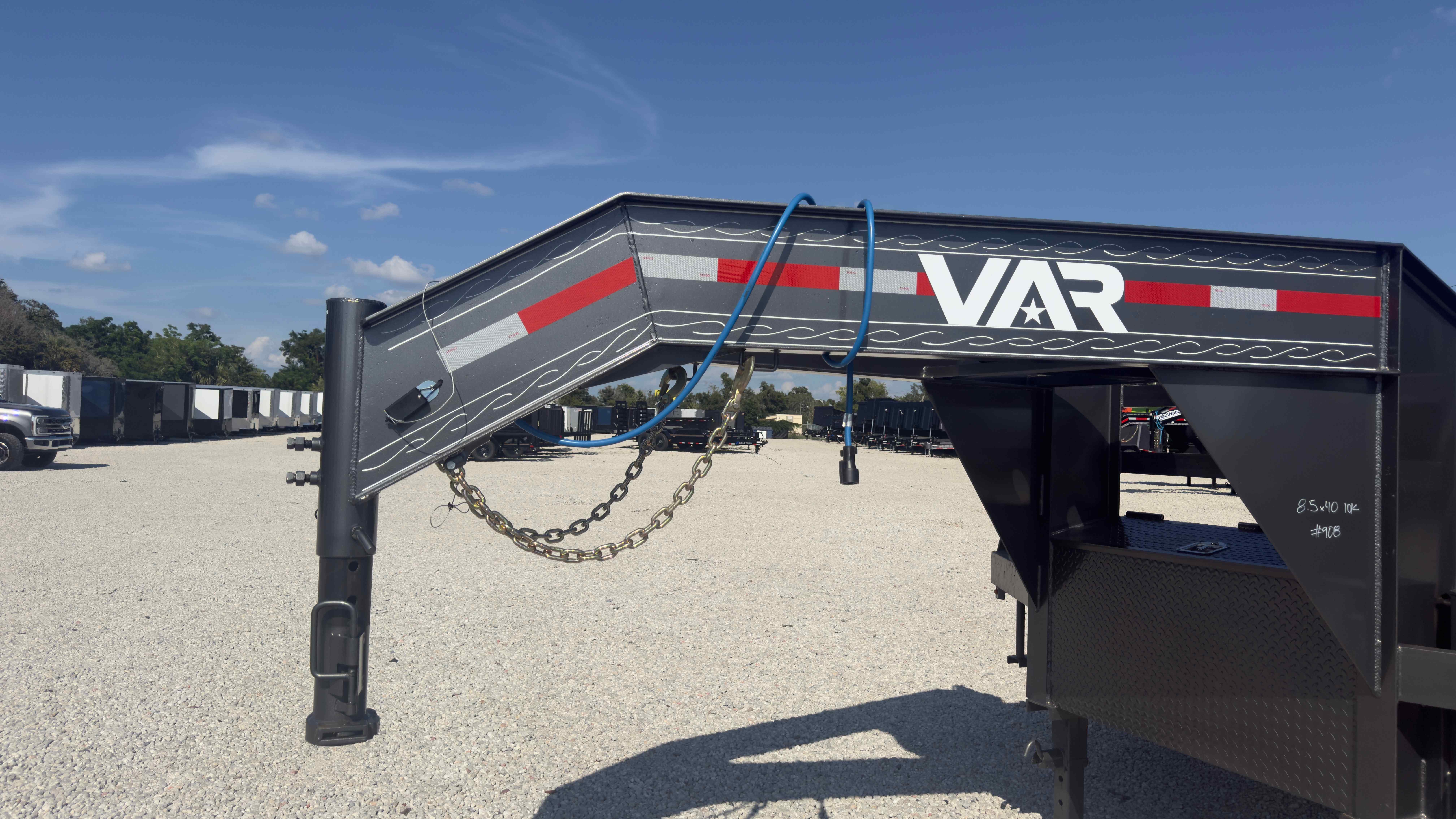 New 8.5×40 VAR TRAILERS LLC Flatbed Trailer