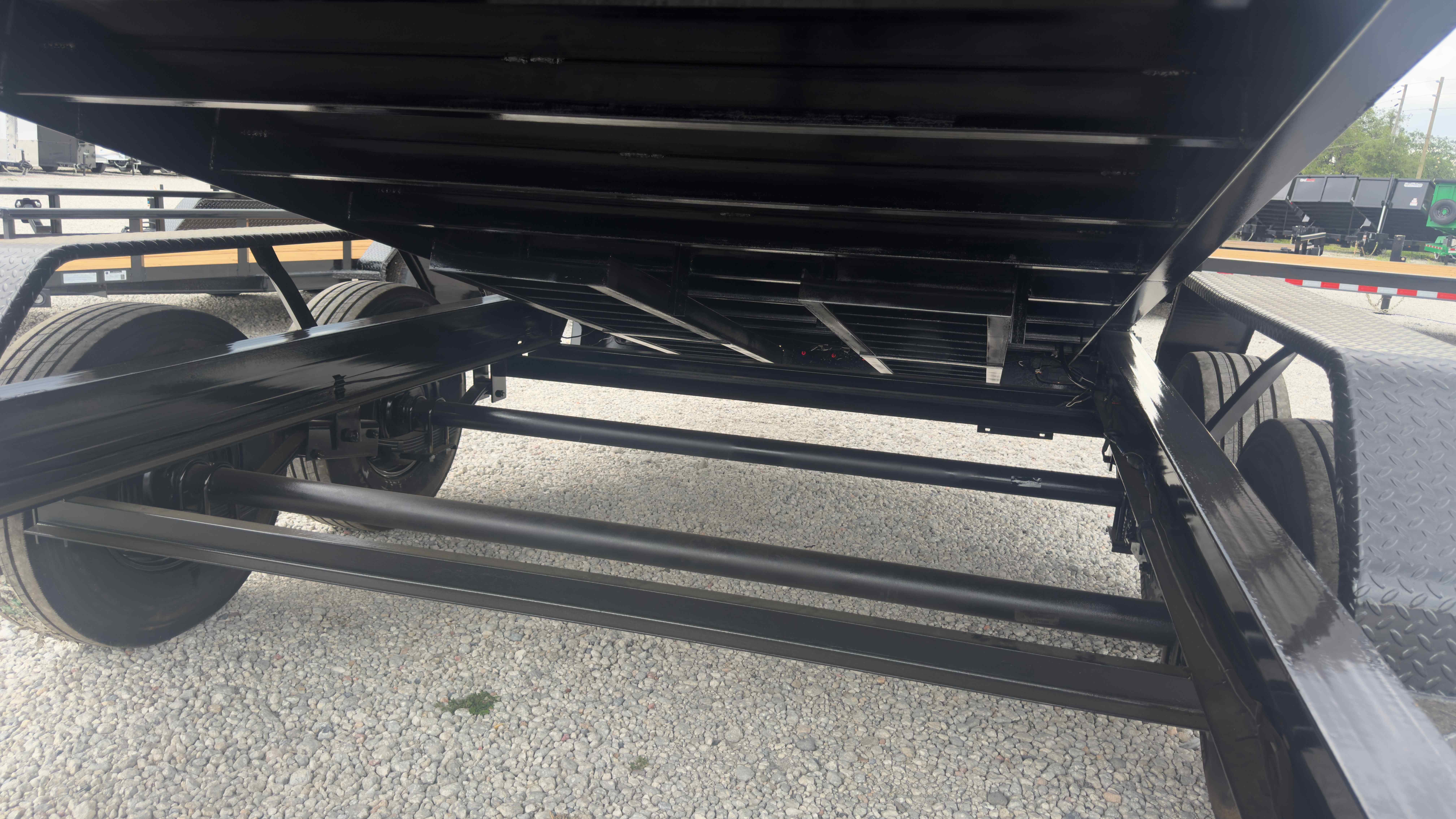 New 7×14 CALIBER Dump Trailer
