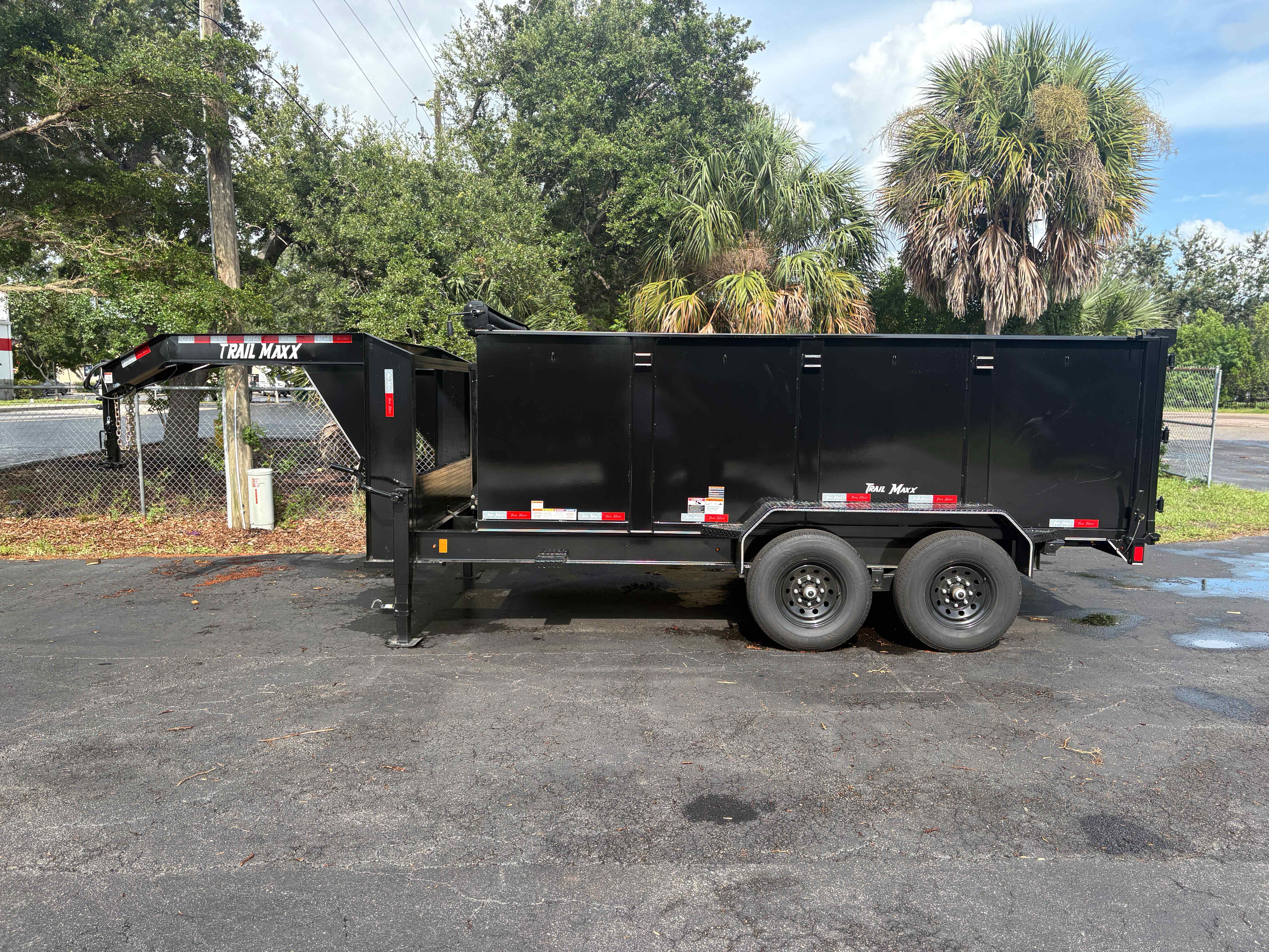 New 7×14 TrailMaxx Dump Trailer