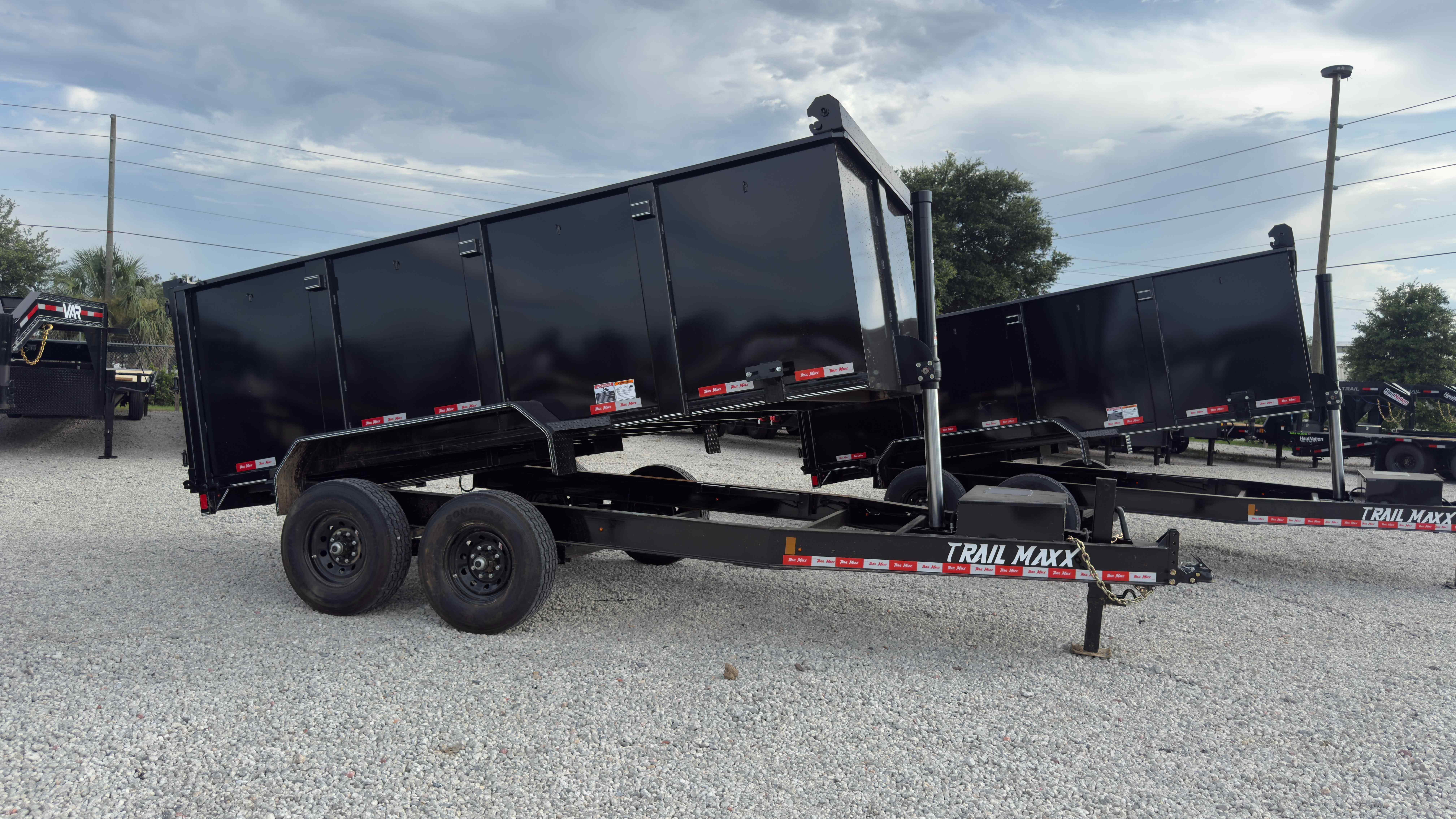 New 7×14 TRAILMAXX Dump Trailer