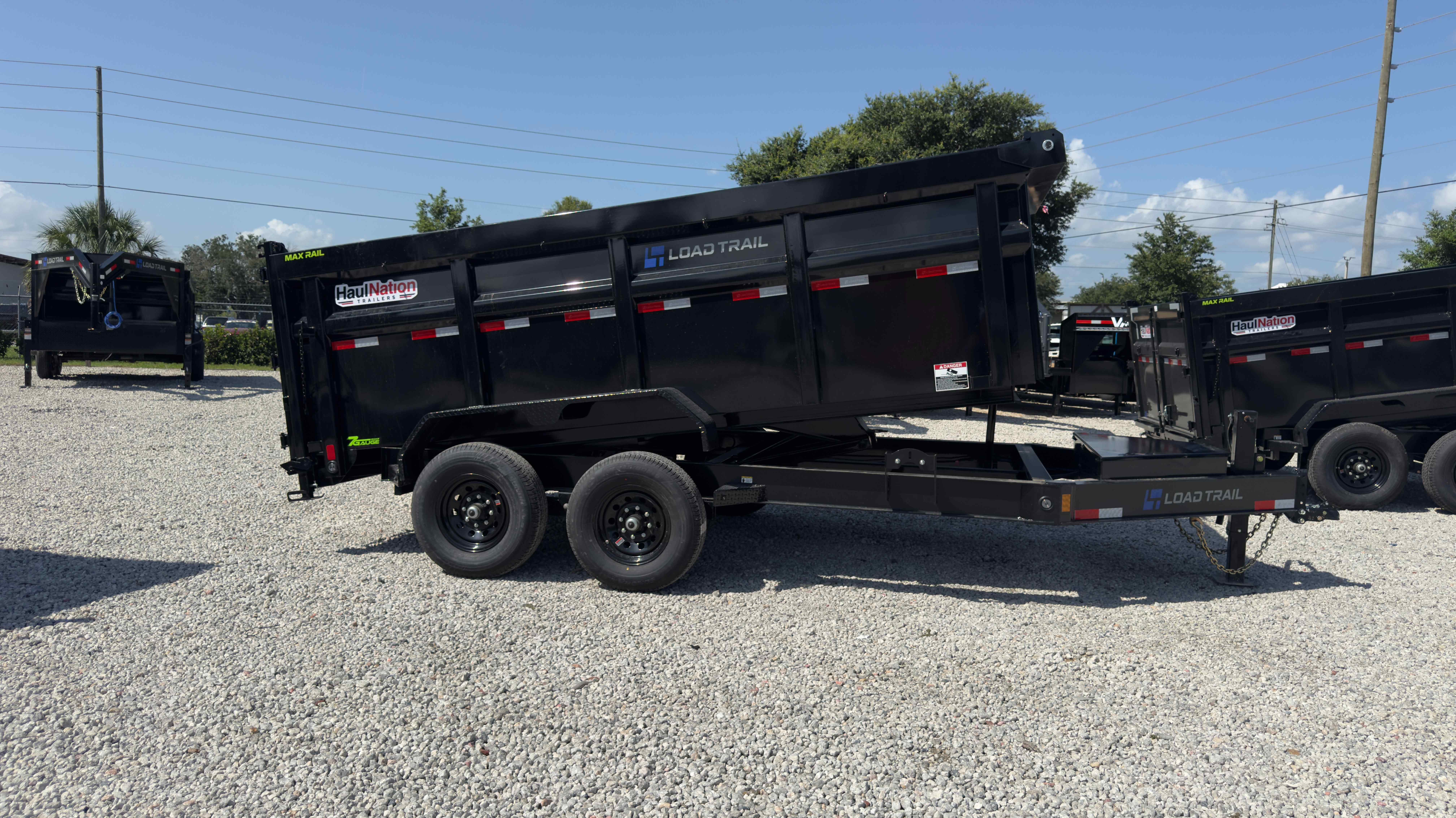 New 7×14 LOAD TRAIL Dump Trailer