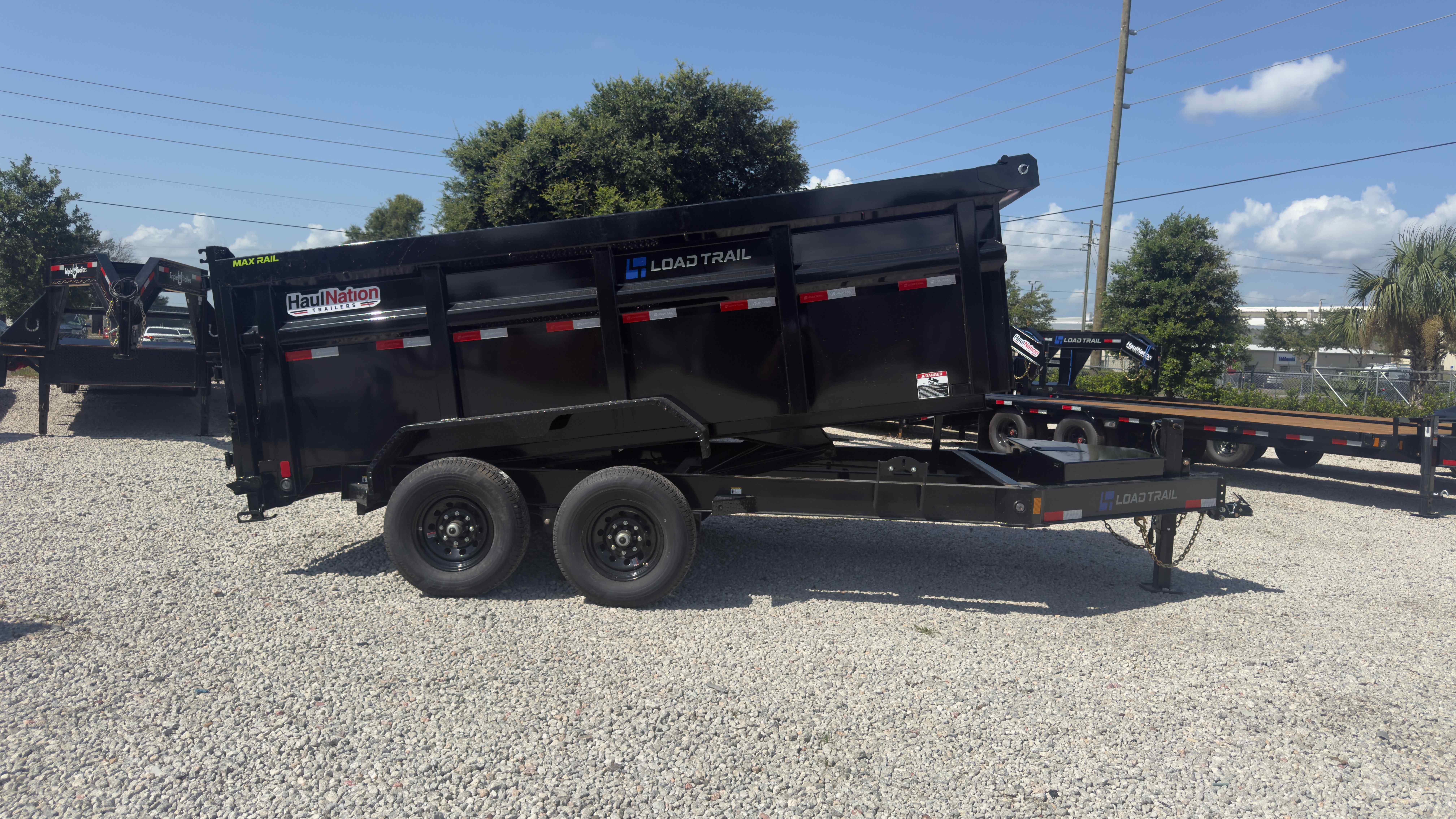 New 7×14 LOAD TRAIL Dump Trailer