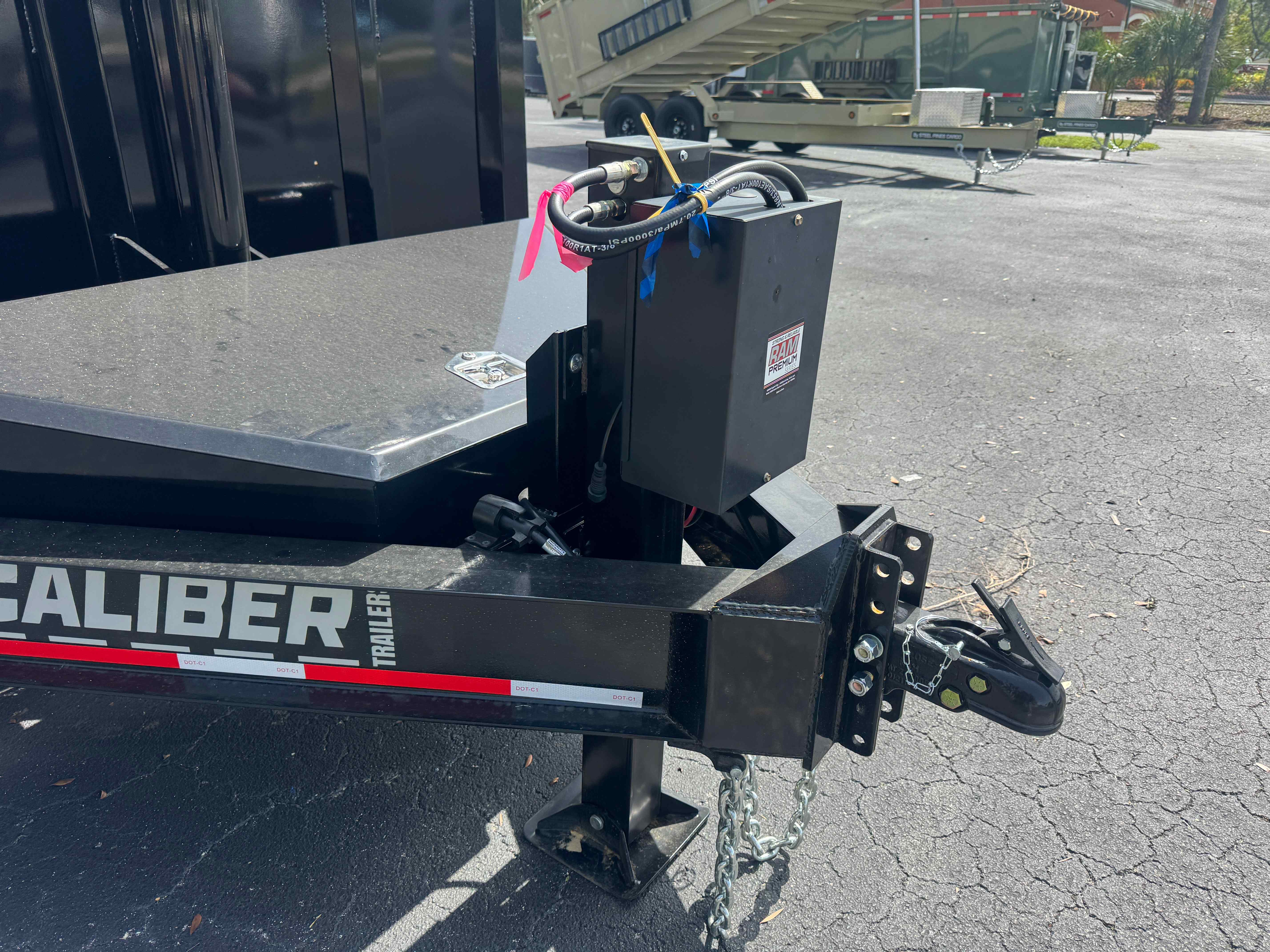 New 7×14 Caliber Dump Trailer
