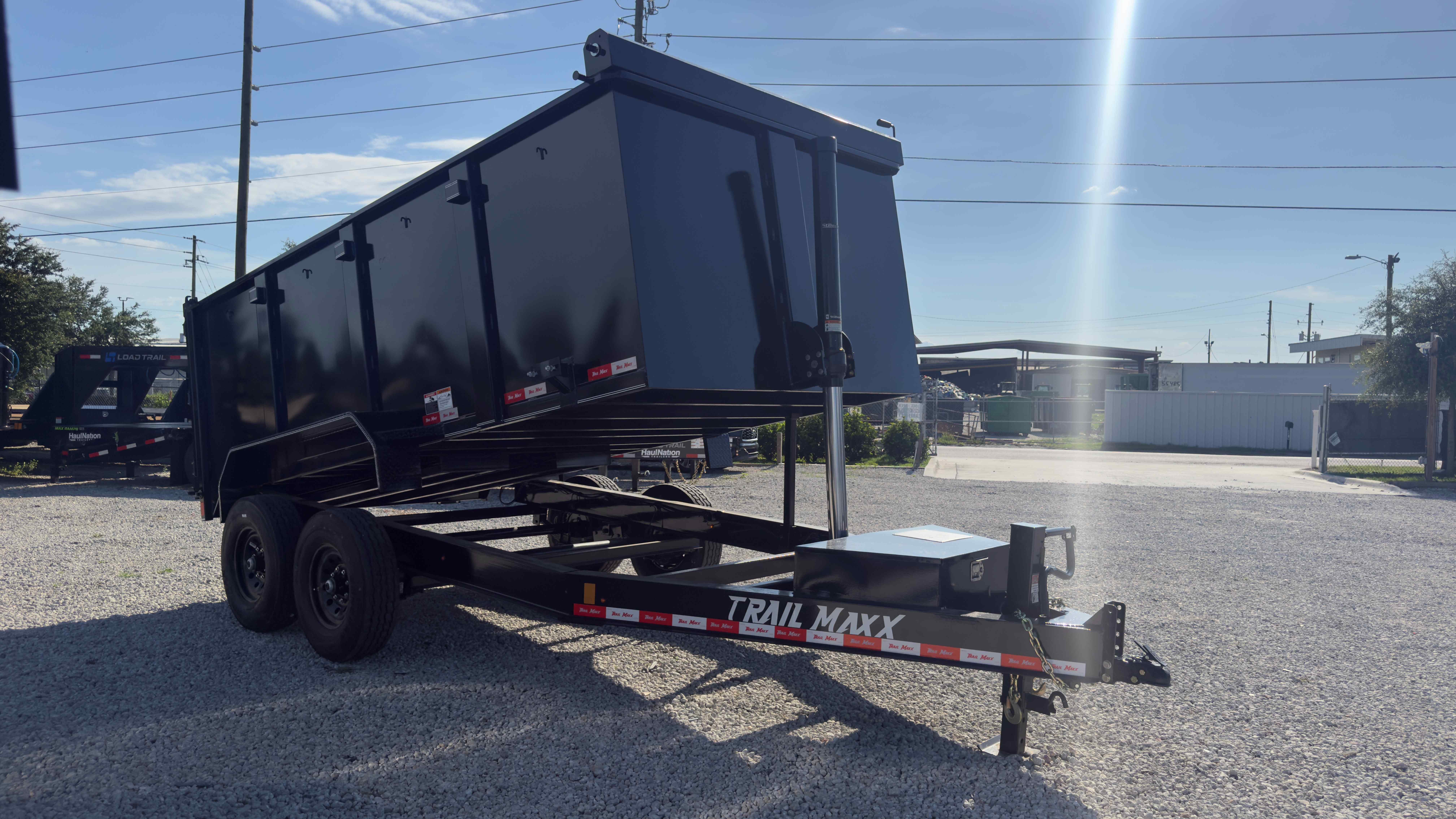New 7×14 TrailMaxx Dump Trailer