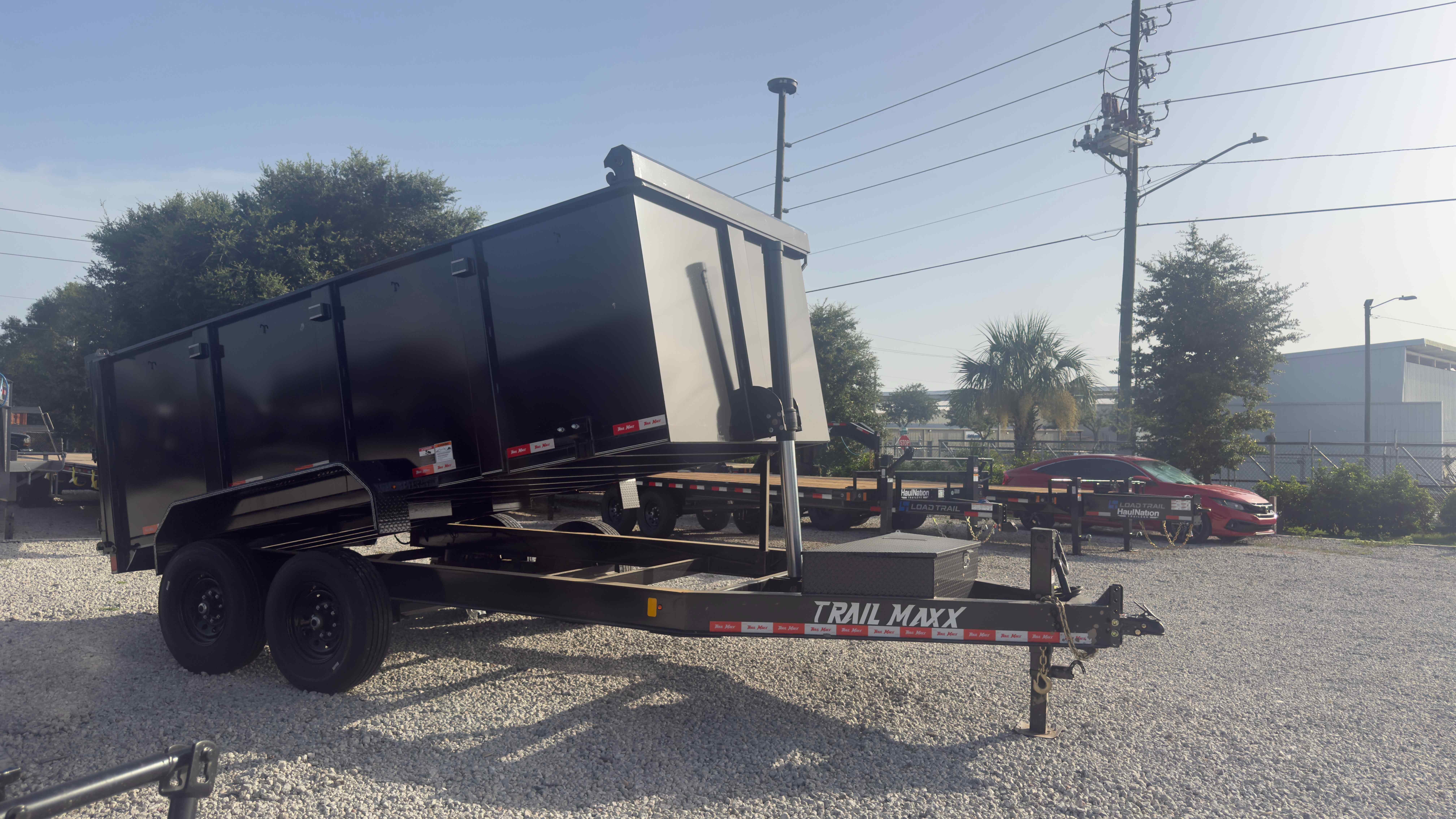 New 7×14 TrailMaxx Dump Trailer