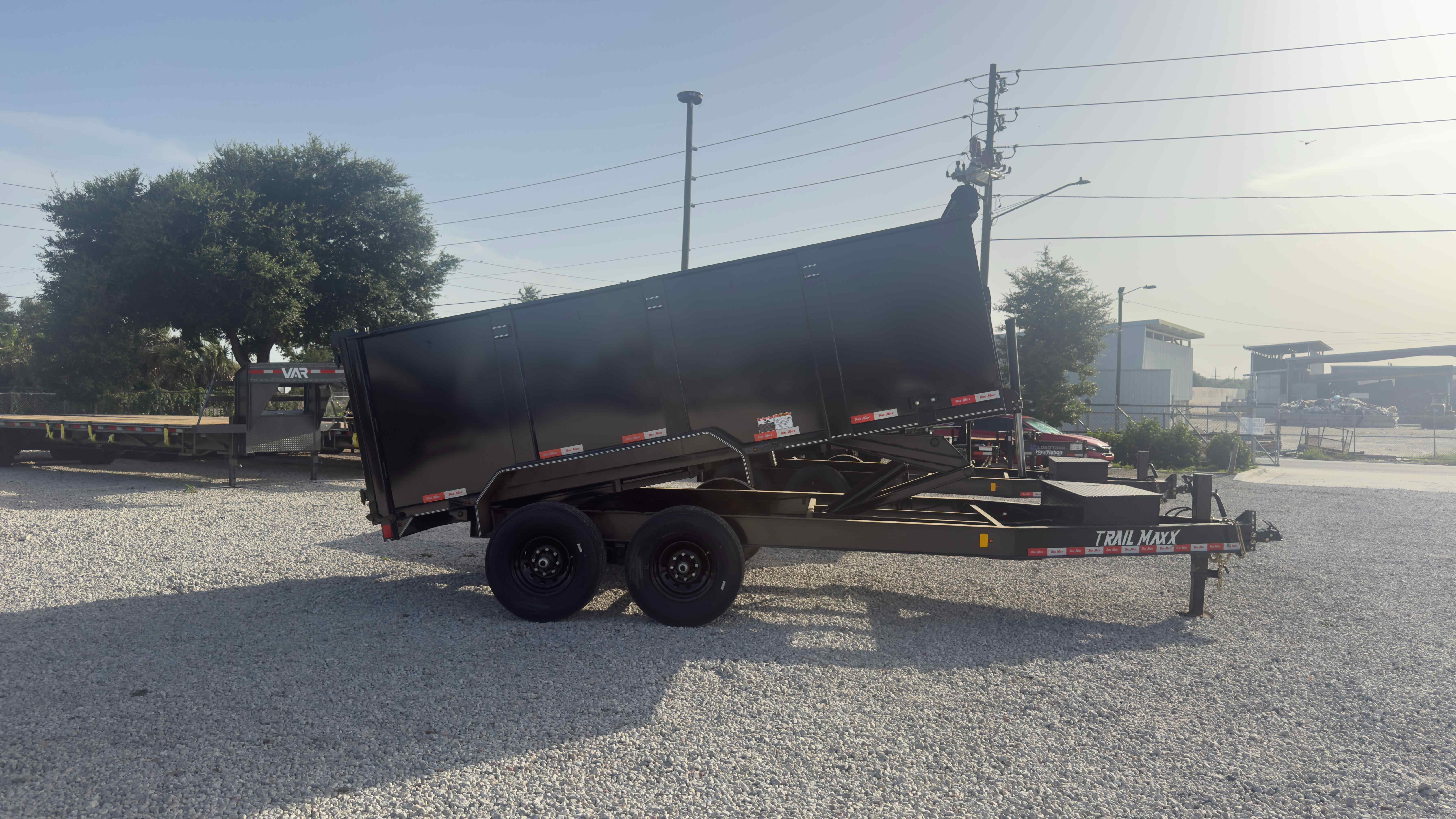 New 7×14 TrailMaxx Dump Trailer