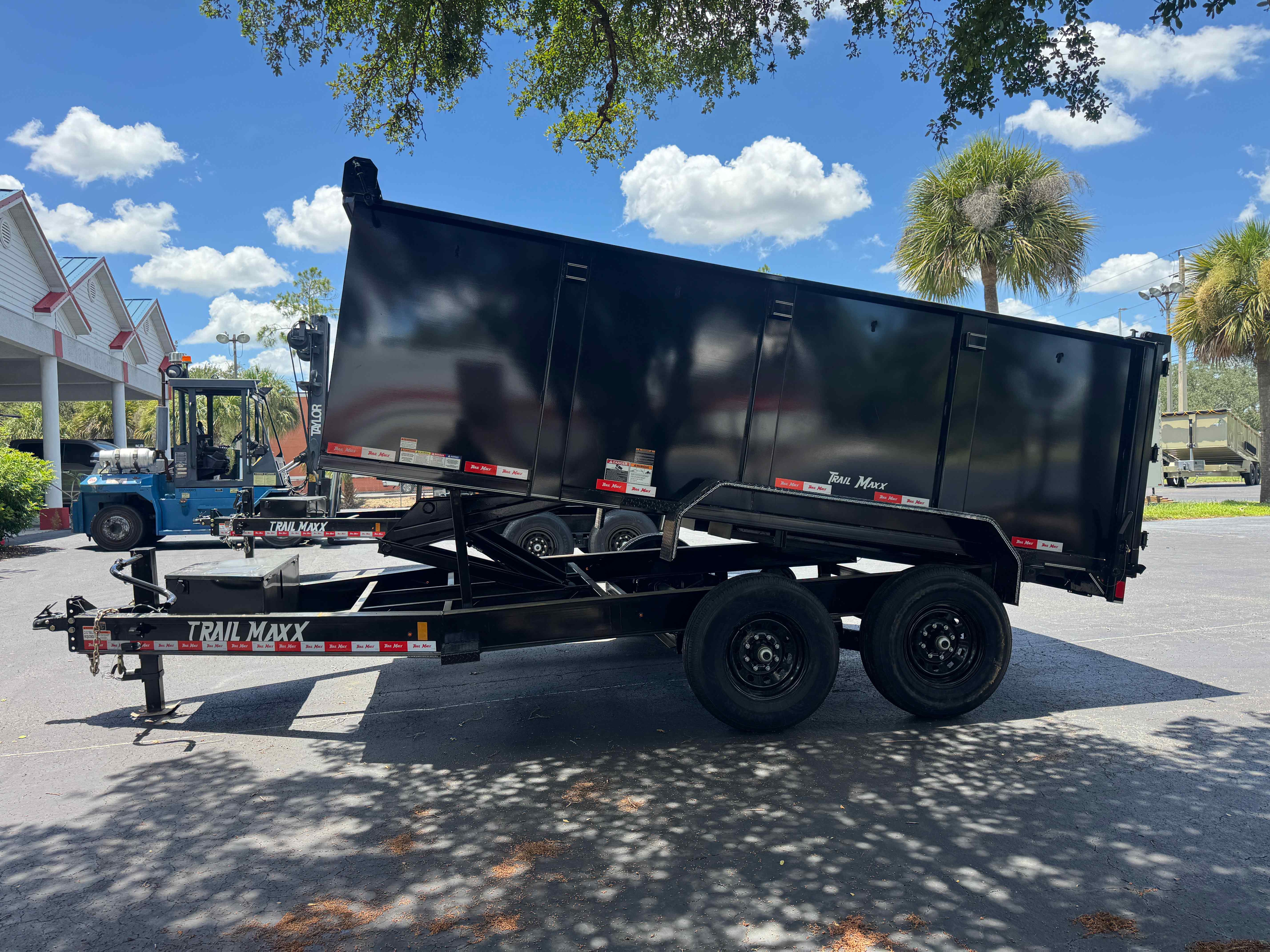 New 7×14 TRAILMAXX Dump Trailer