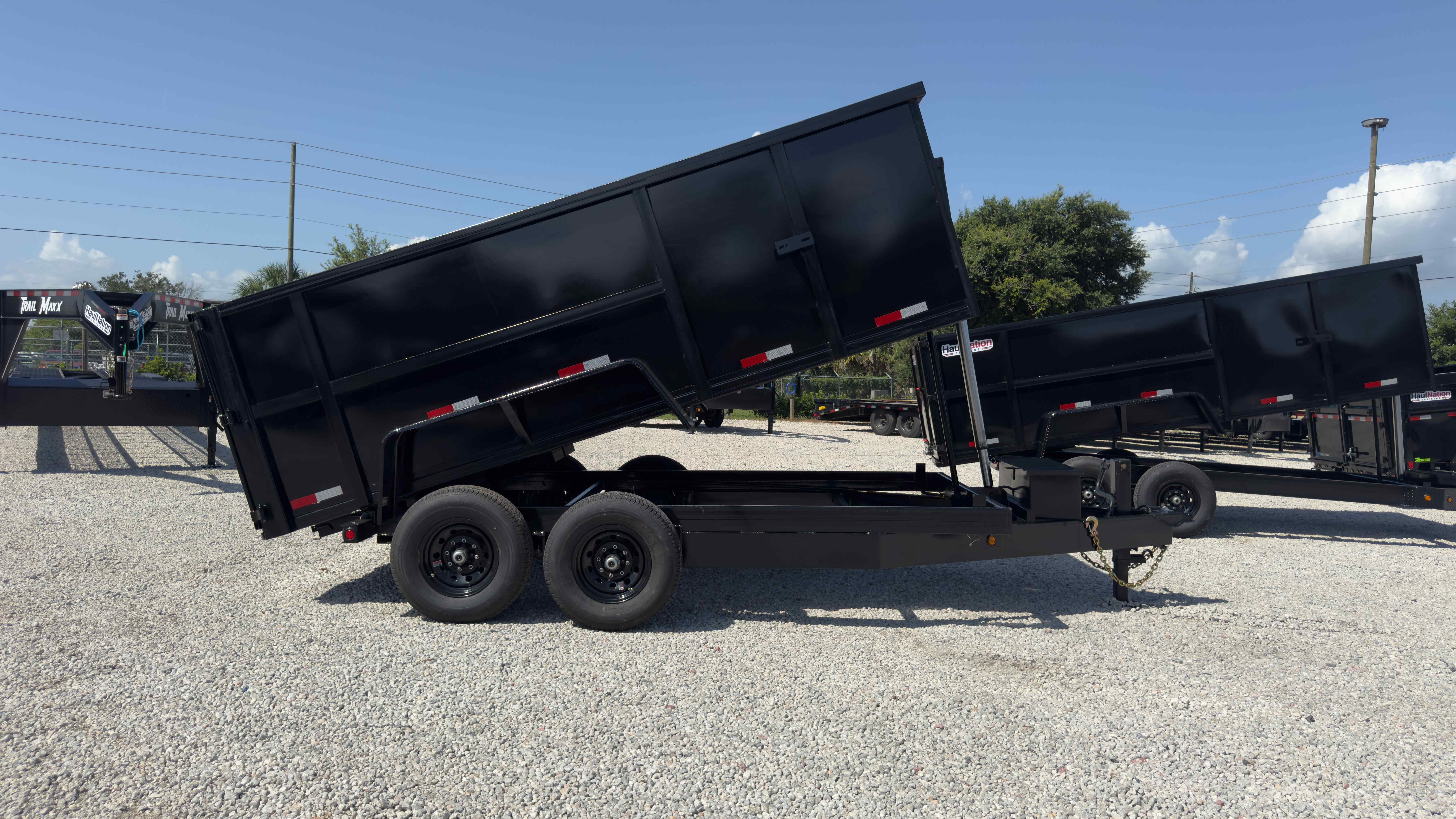 New 7×14 TAYLOR TRAILERS Dump Trailer