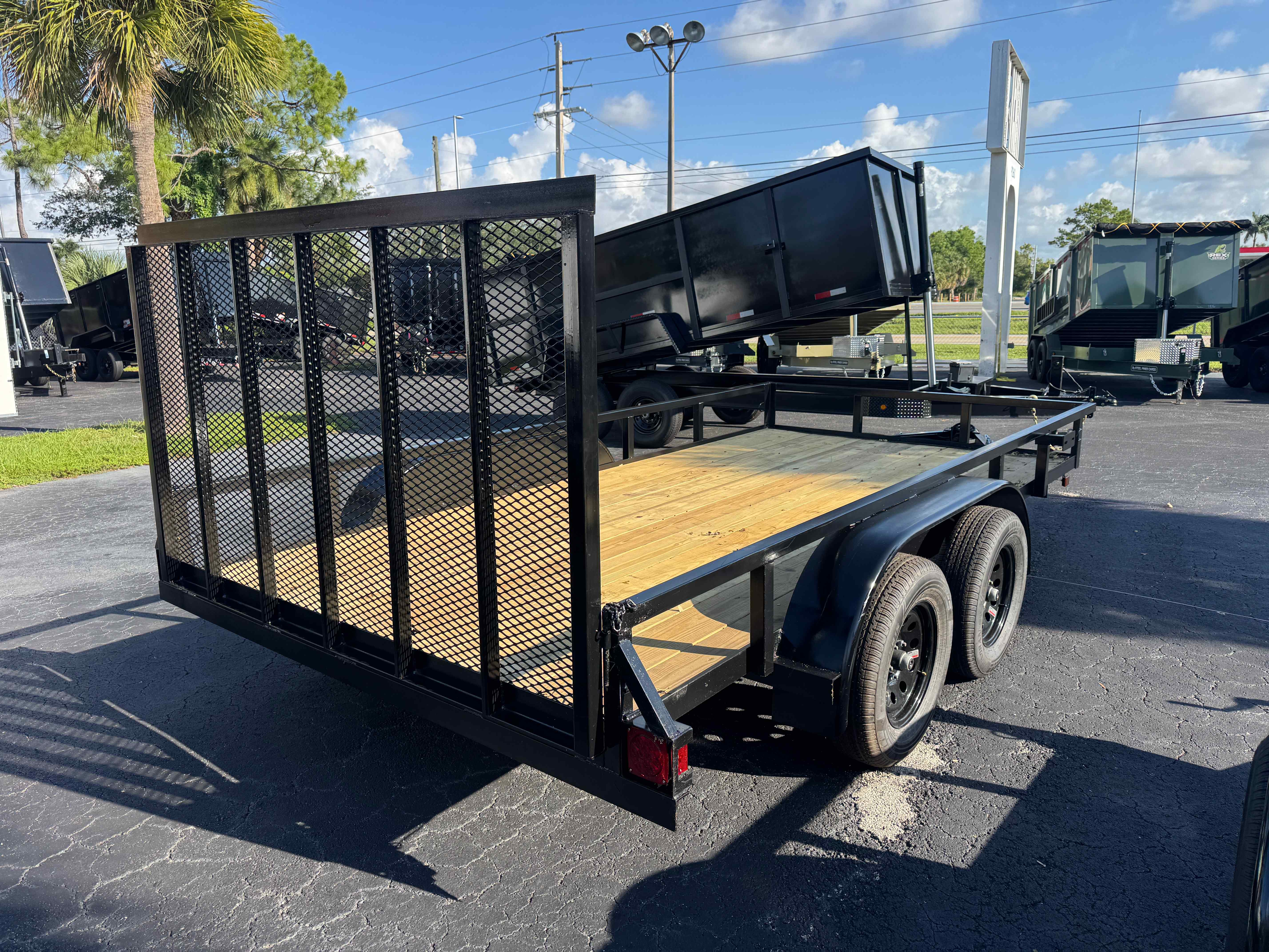 New 6×14 Taylor Utility Trailer