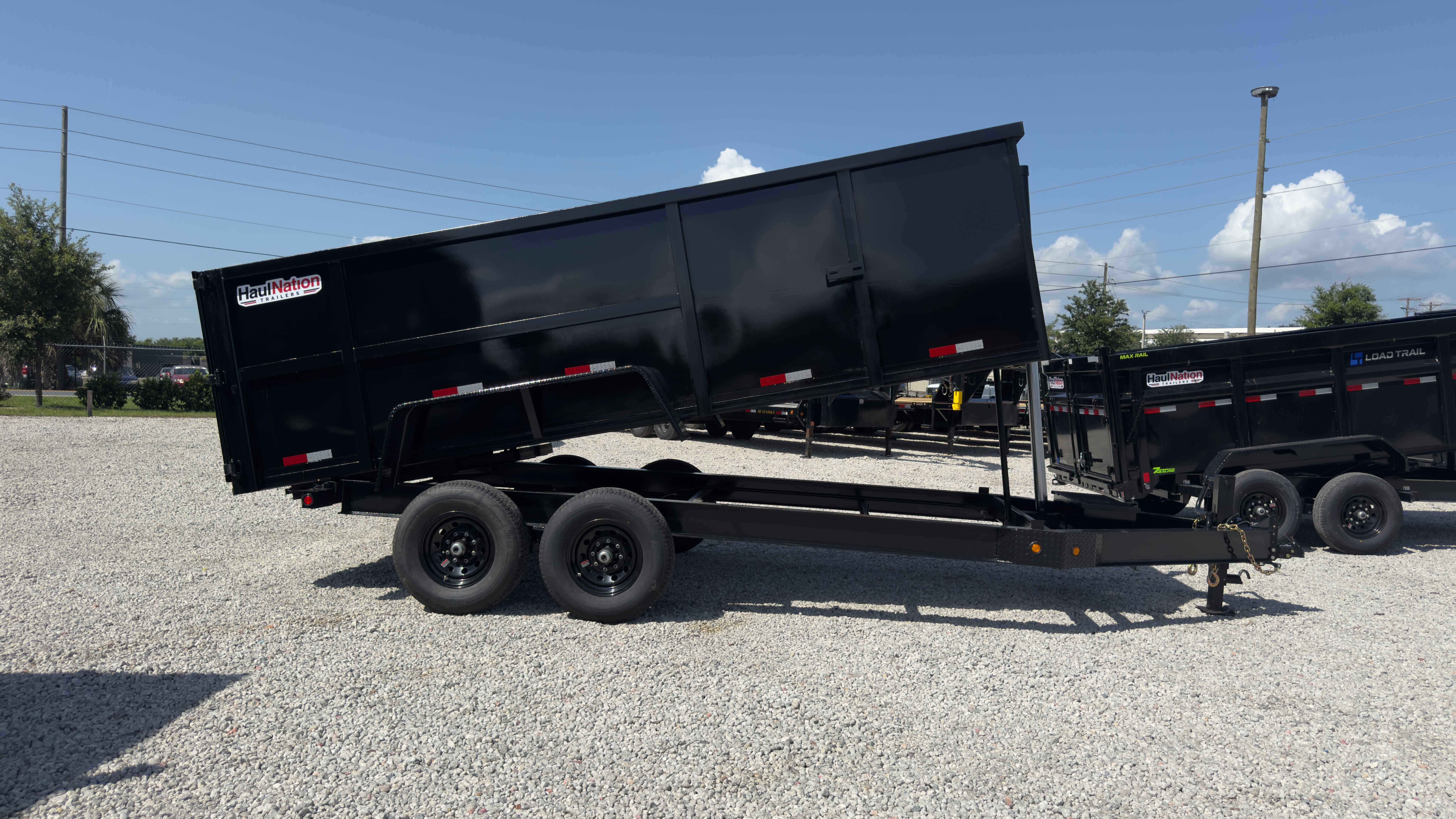 New 7×16 Taylor Dump Trailer