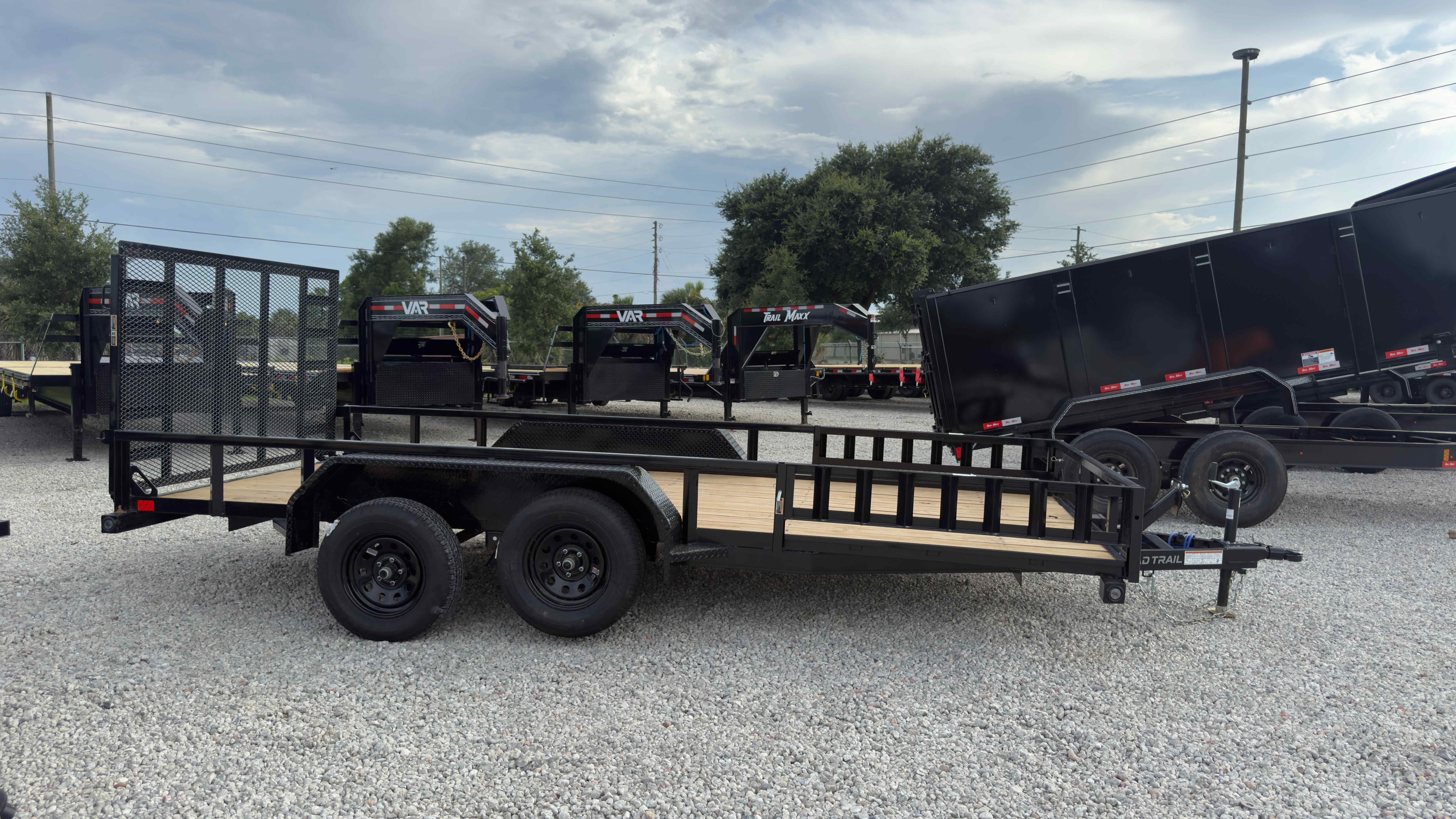 New 7×16 LOAD TRAIL Utility Trailer