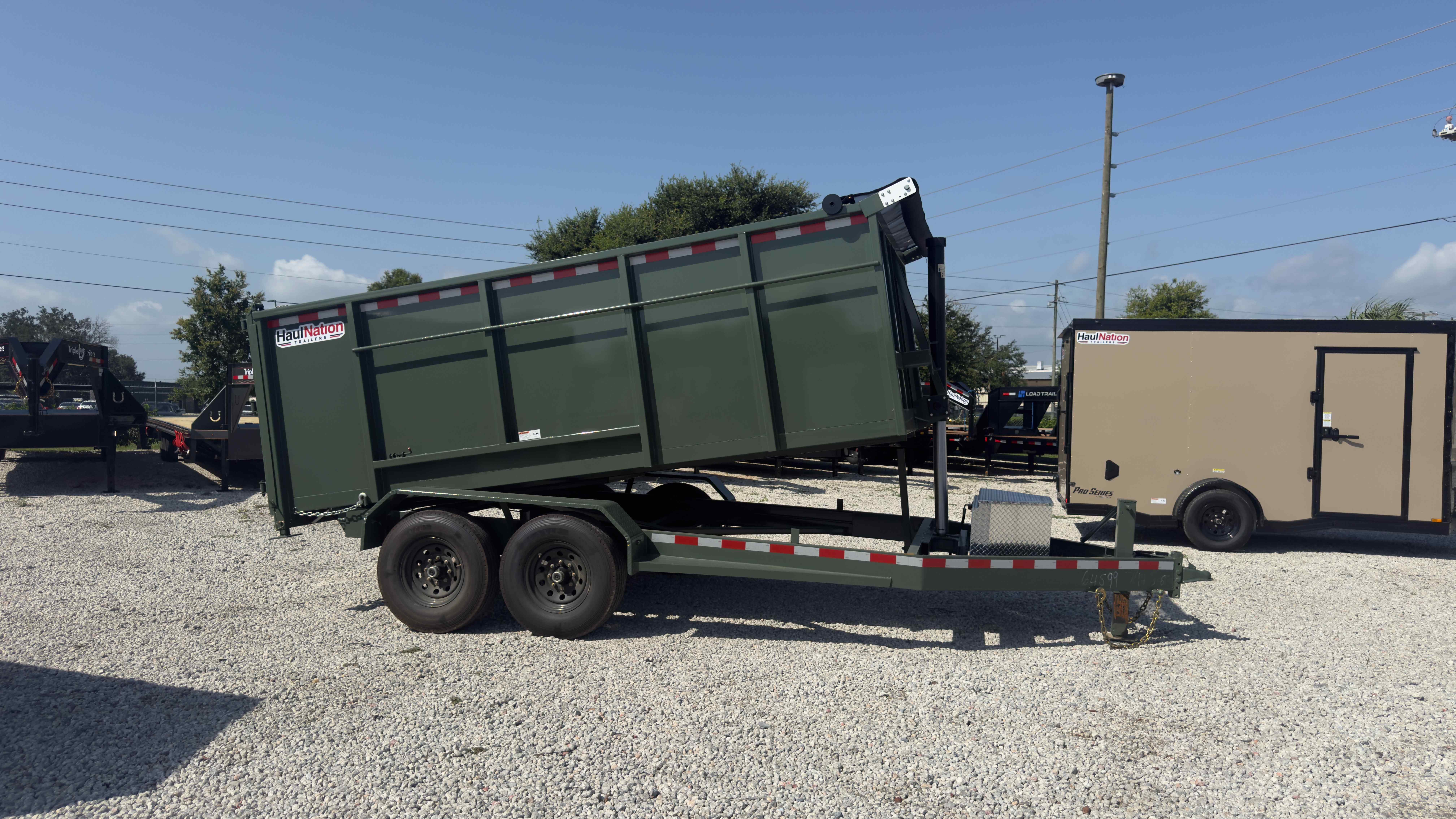 New 7×14 CYNERGY CARGO Dump Trailer