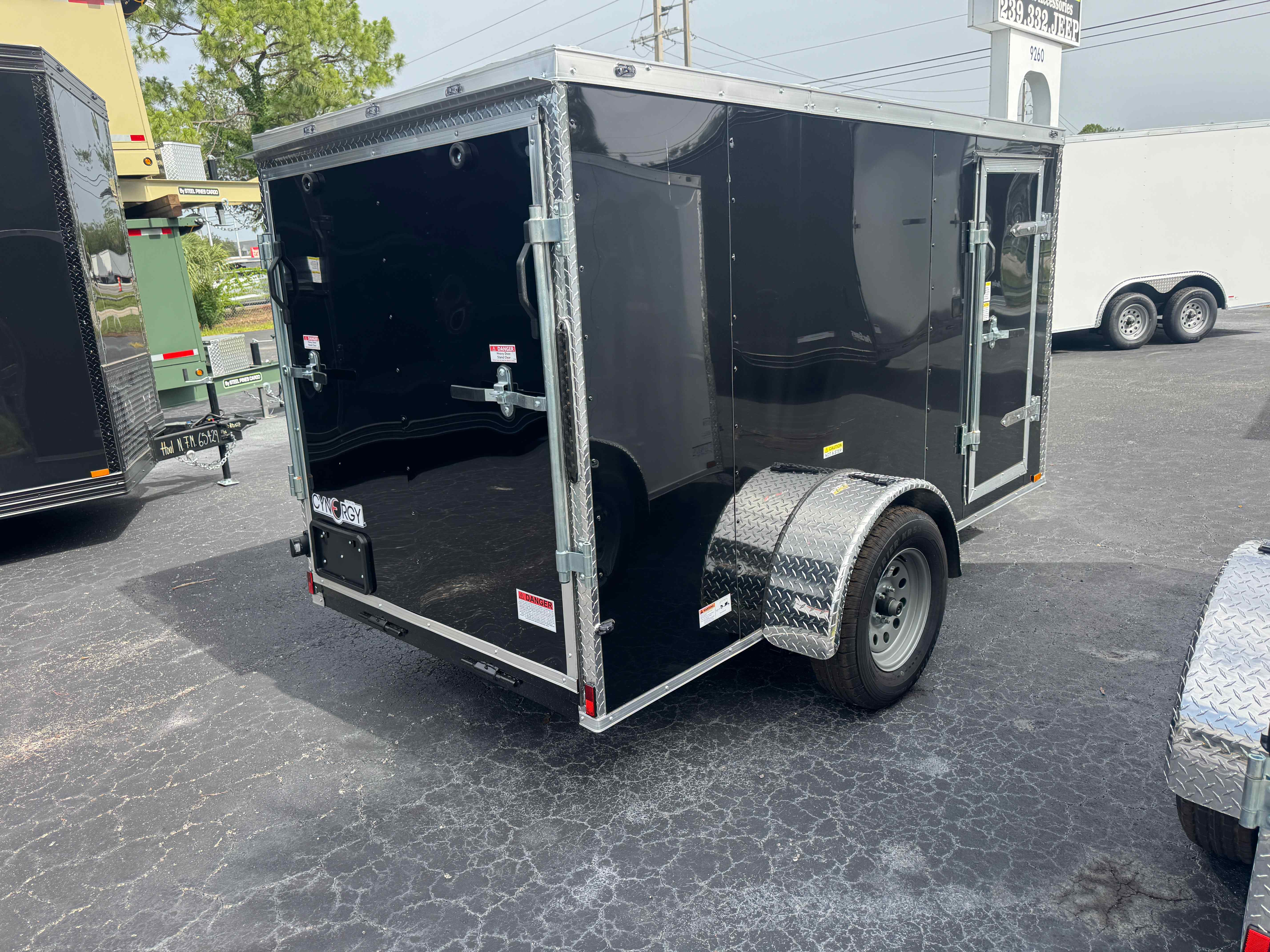 New 5×10 Cynergy Cargo Enclosed Trailer