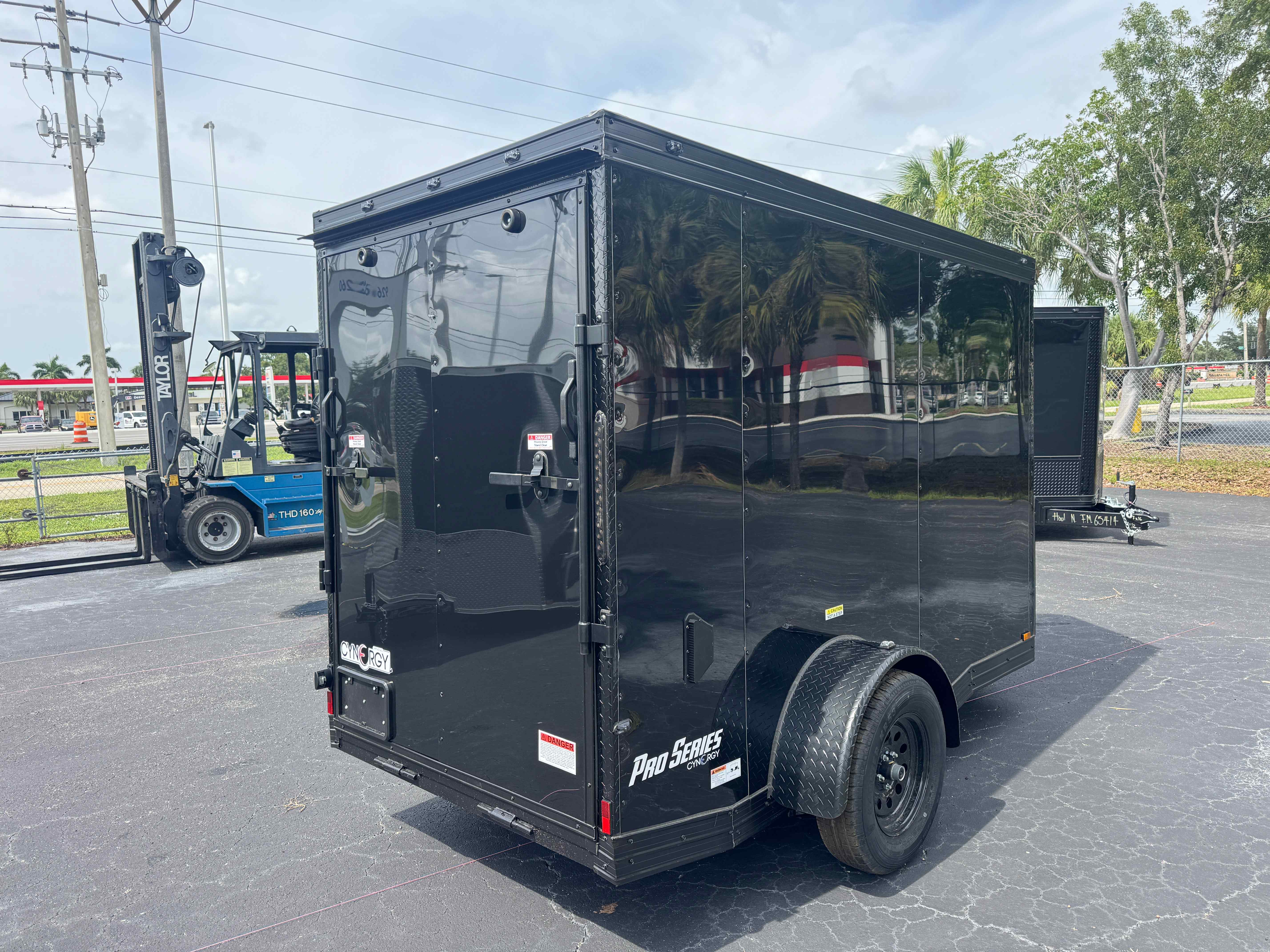 New 5×10 Cynergy Cargo Enclosed Trailer