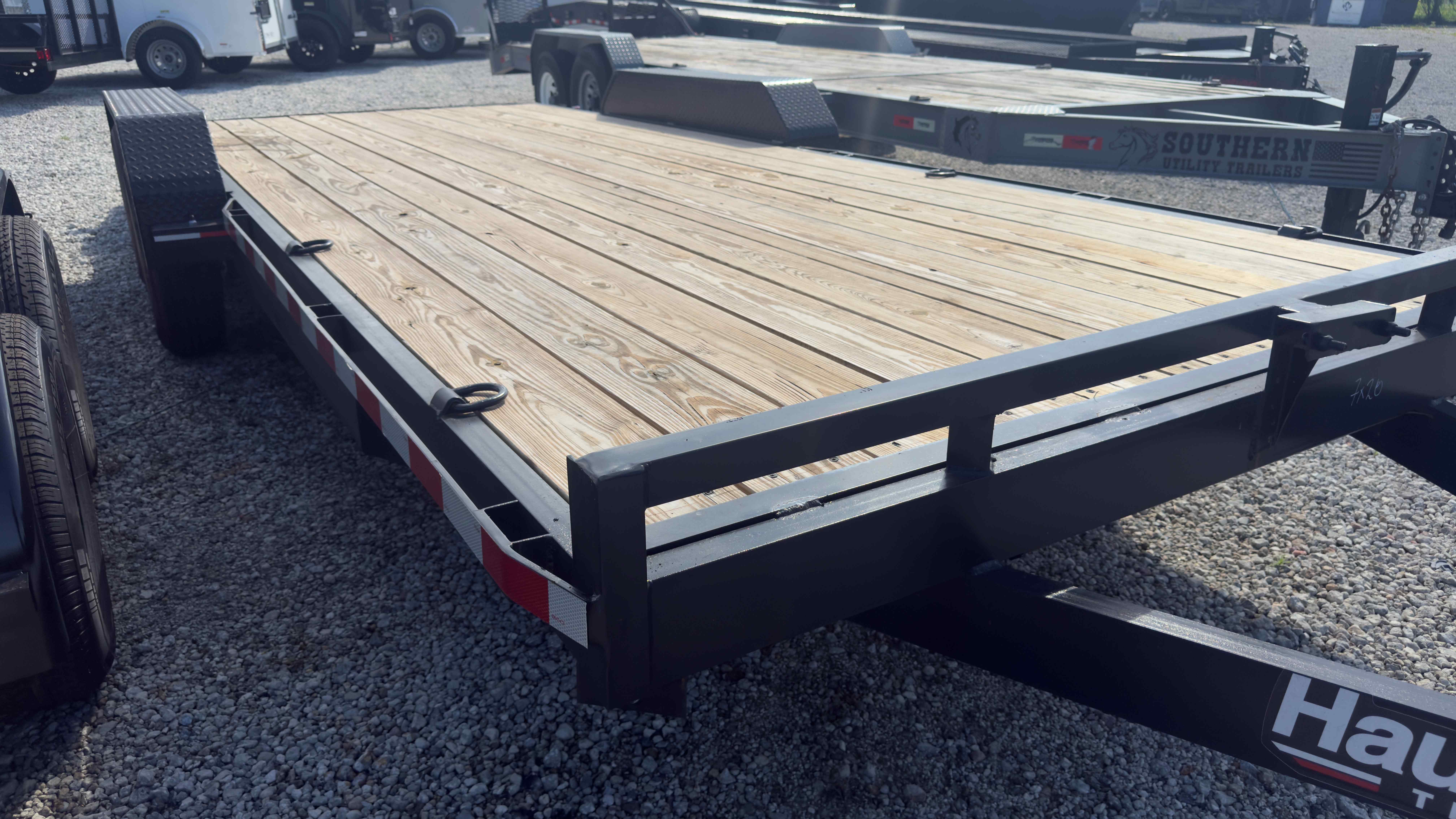 Used 7×20 WORLDWIDE TRAILERS Car Trailer