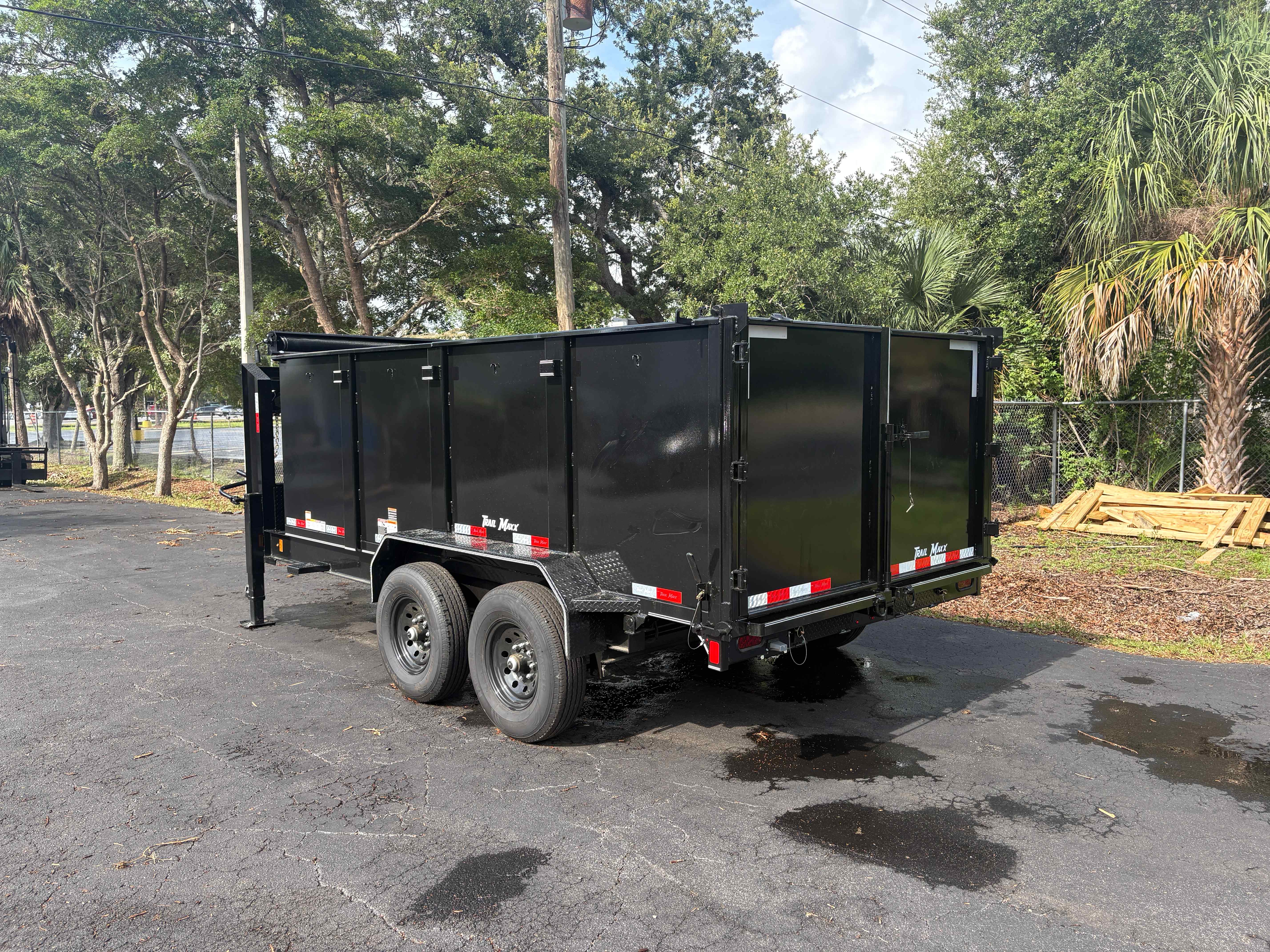 New 7×14 TrailMaxx Dump Trailer