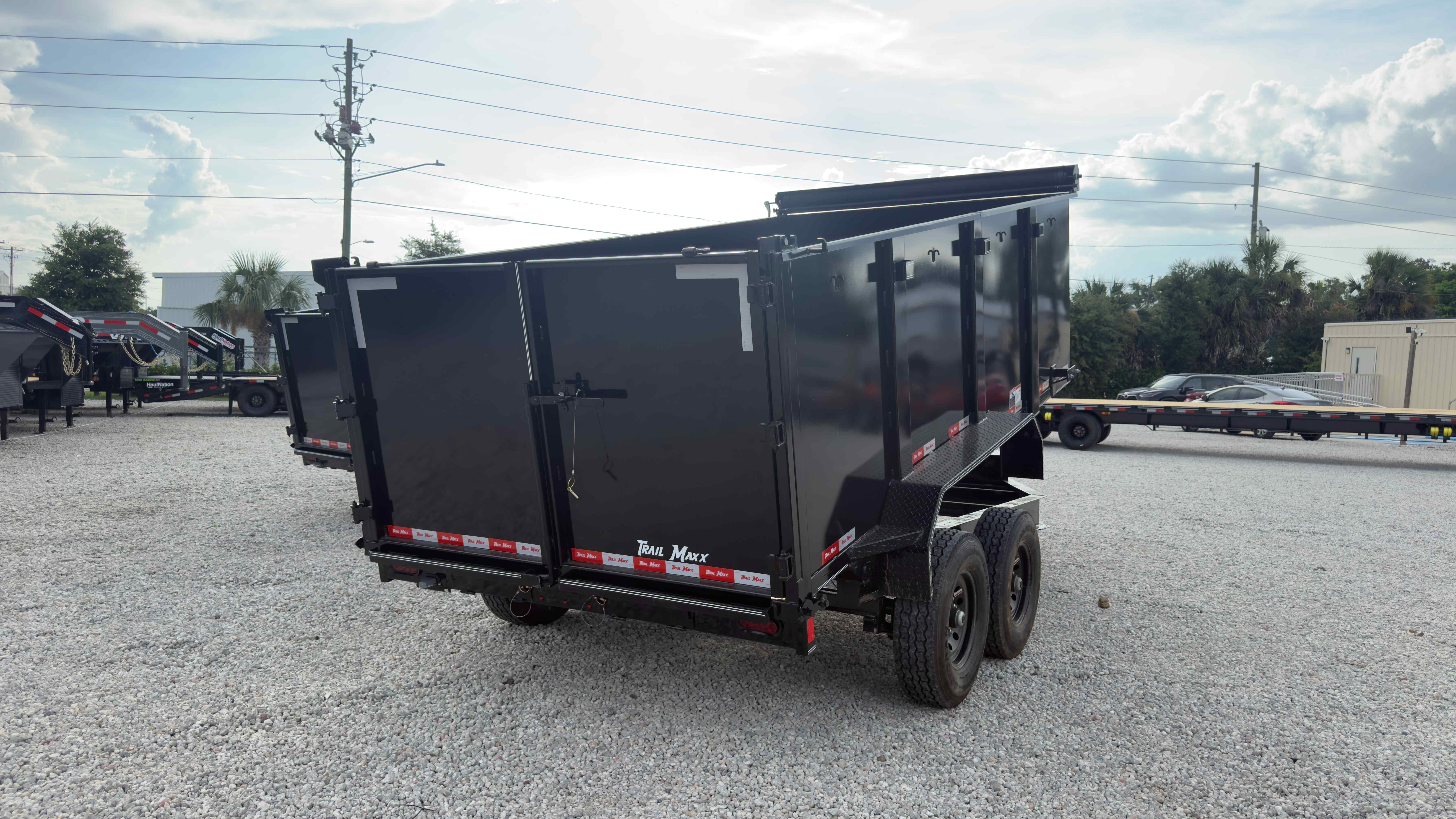 New 7×14 TRAILMAXX Dump Trailer