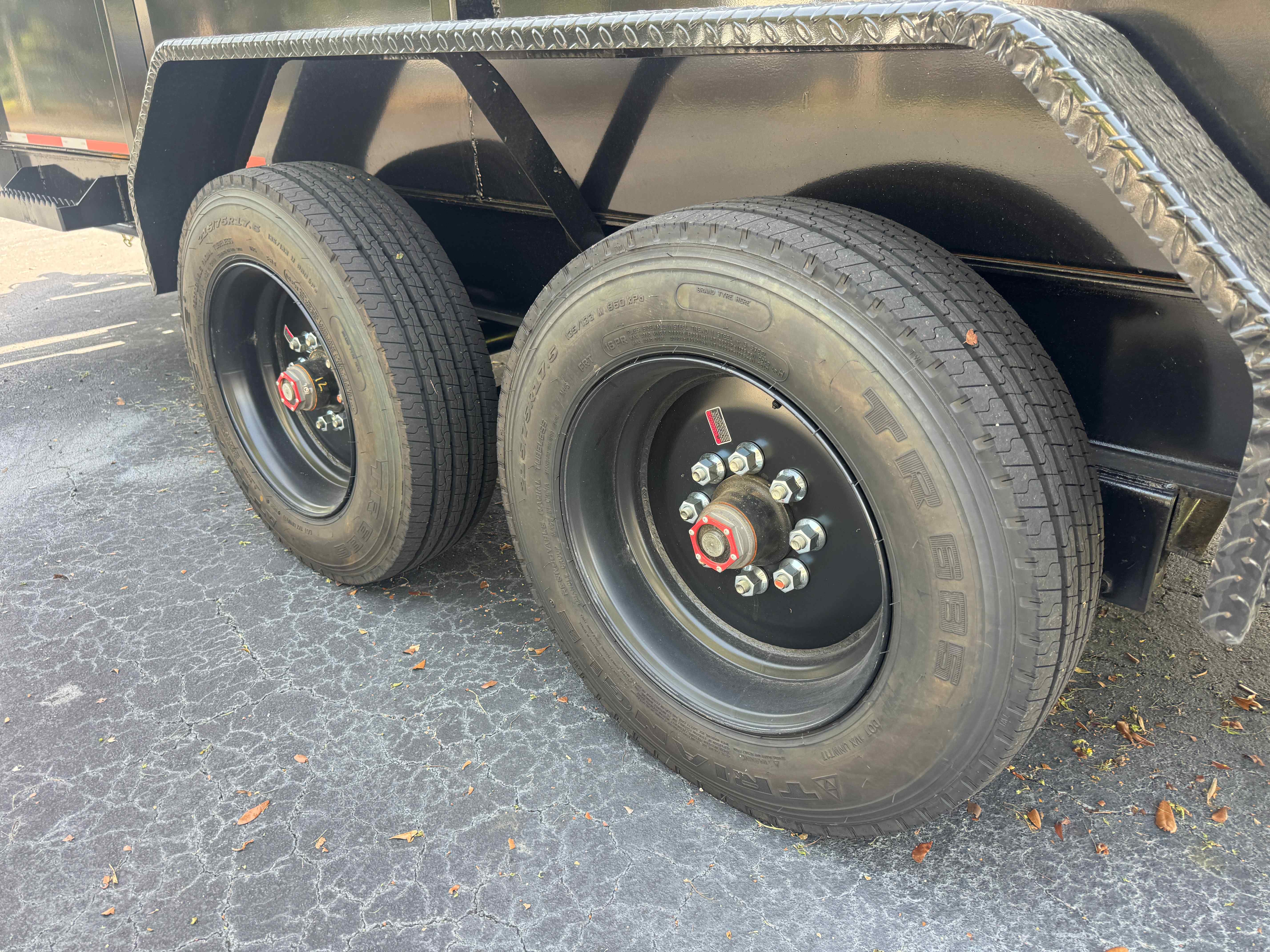 New 7×16 CALIBER Dump Trailer