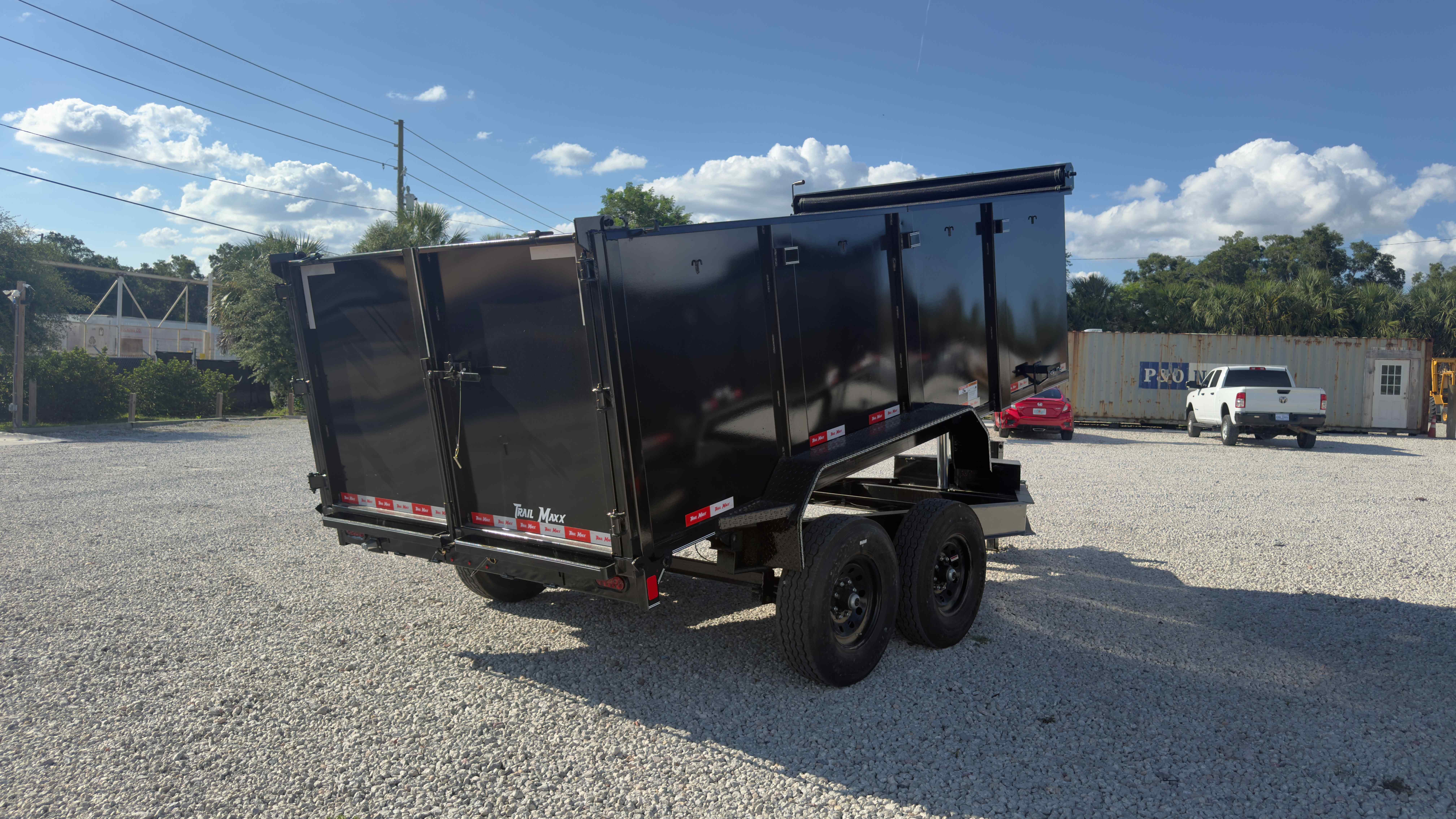 New 7×14 TrailMaxx Dump Trailer