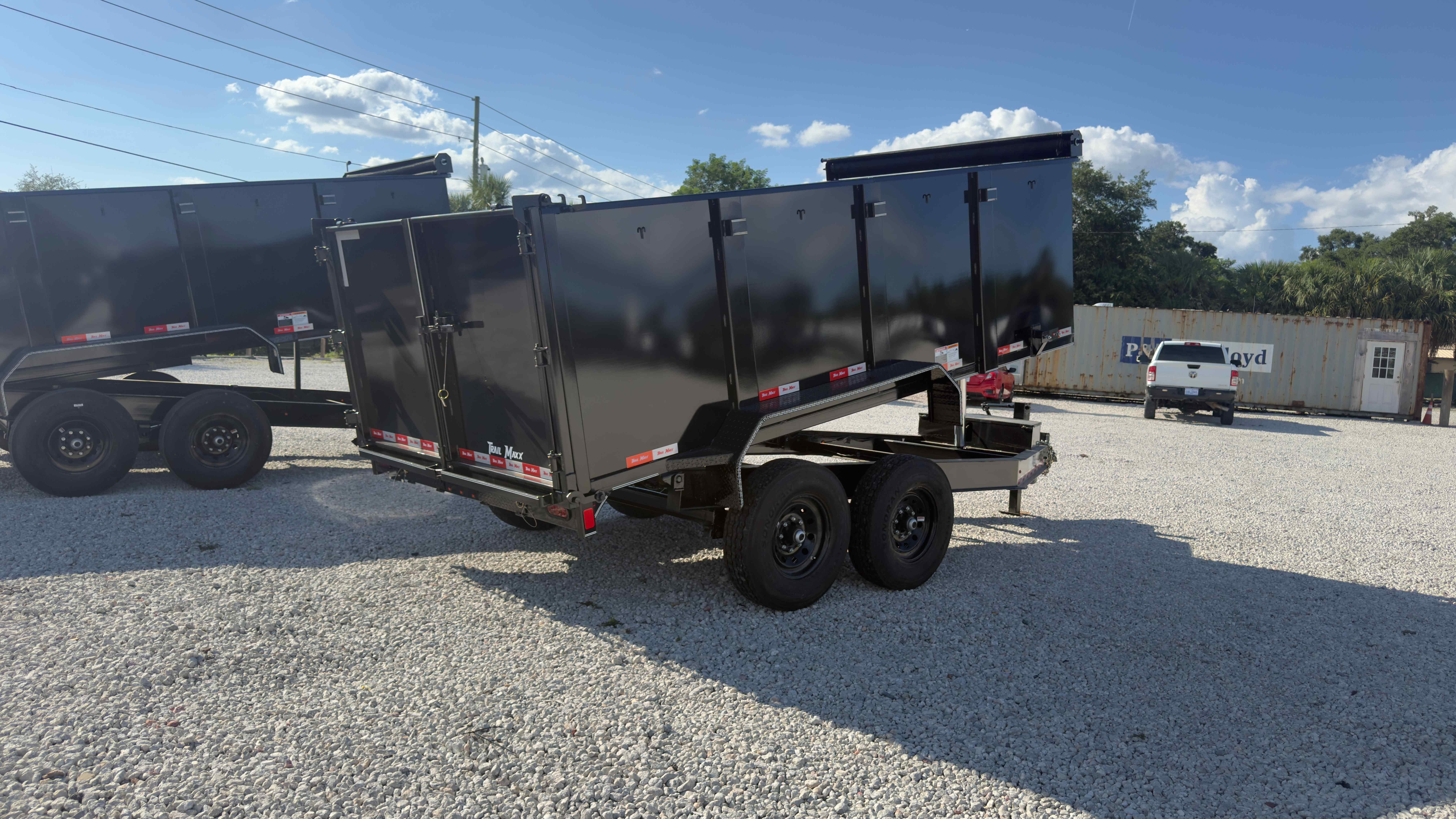 New 7×14 TRAILMAXX Dump Trailer