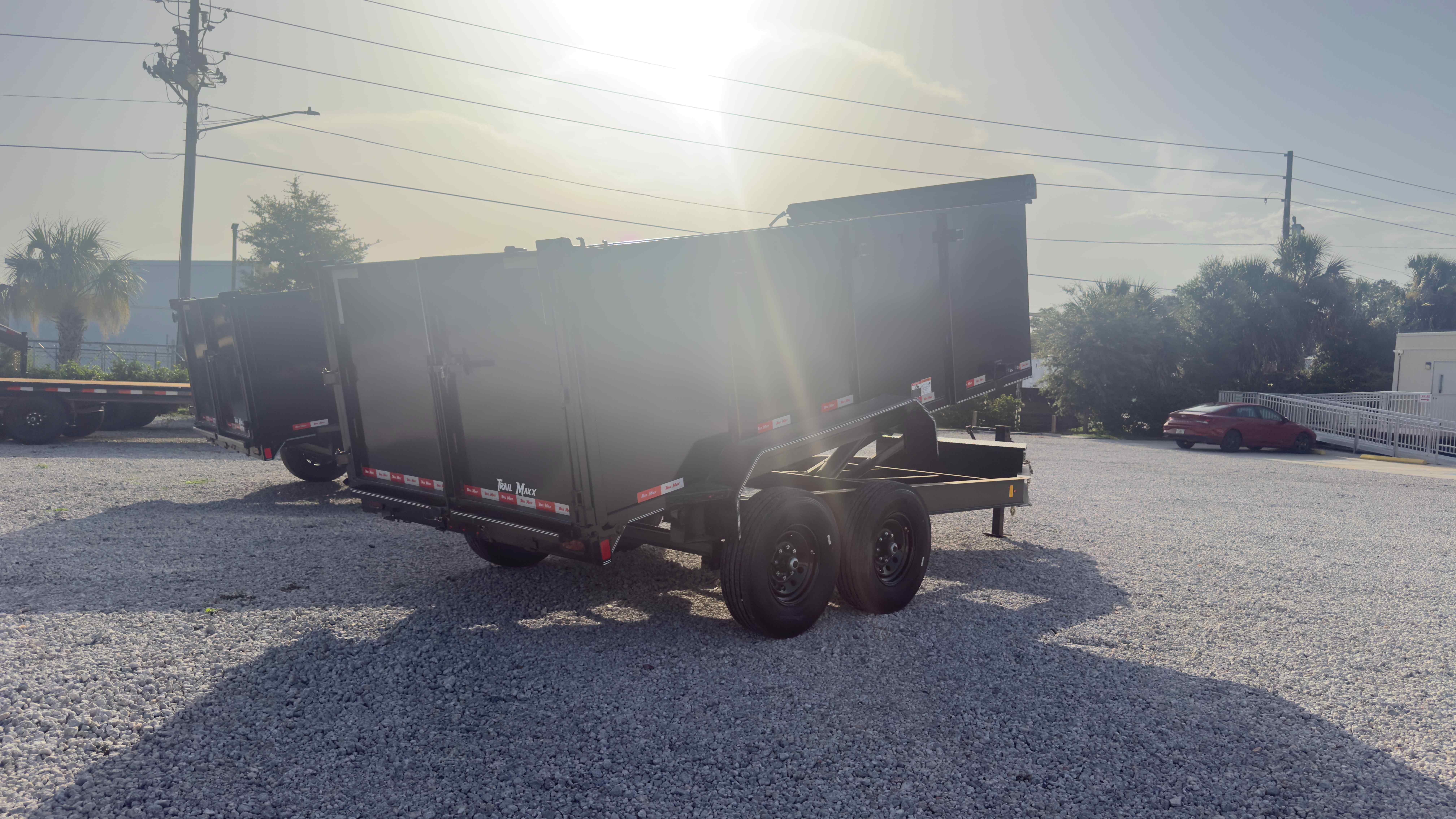 New 7×14 TrailMaxx Dump Trailer