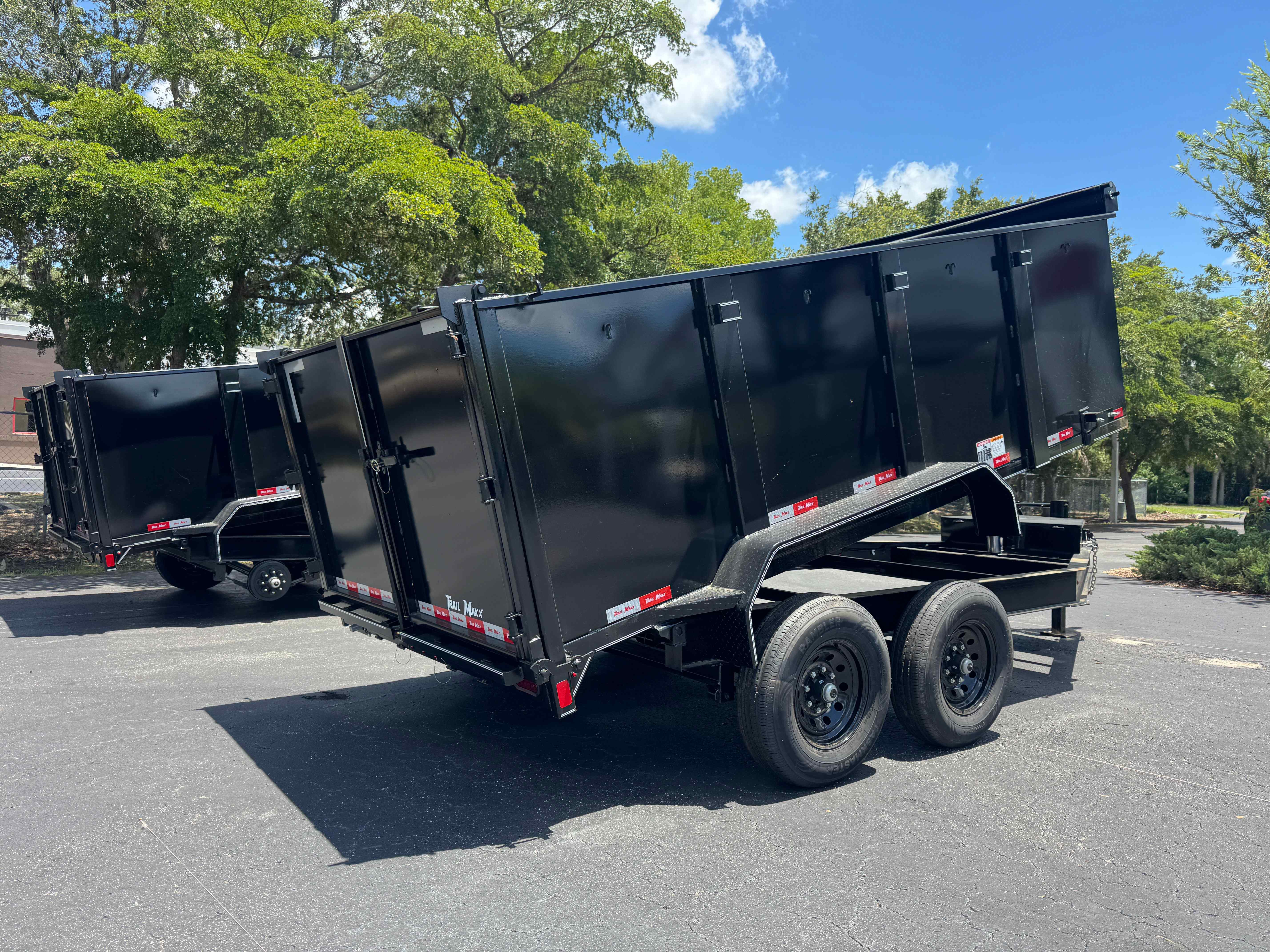 New 7×14 TRAILMAXX Dump Trailer
