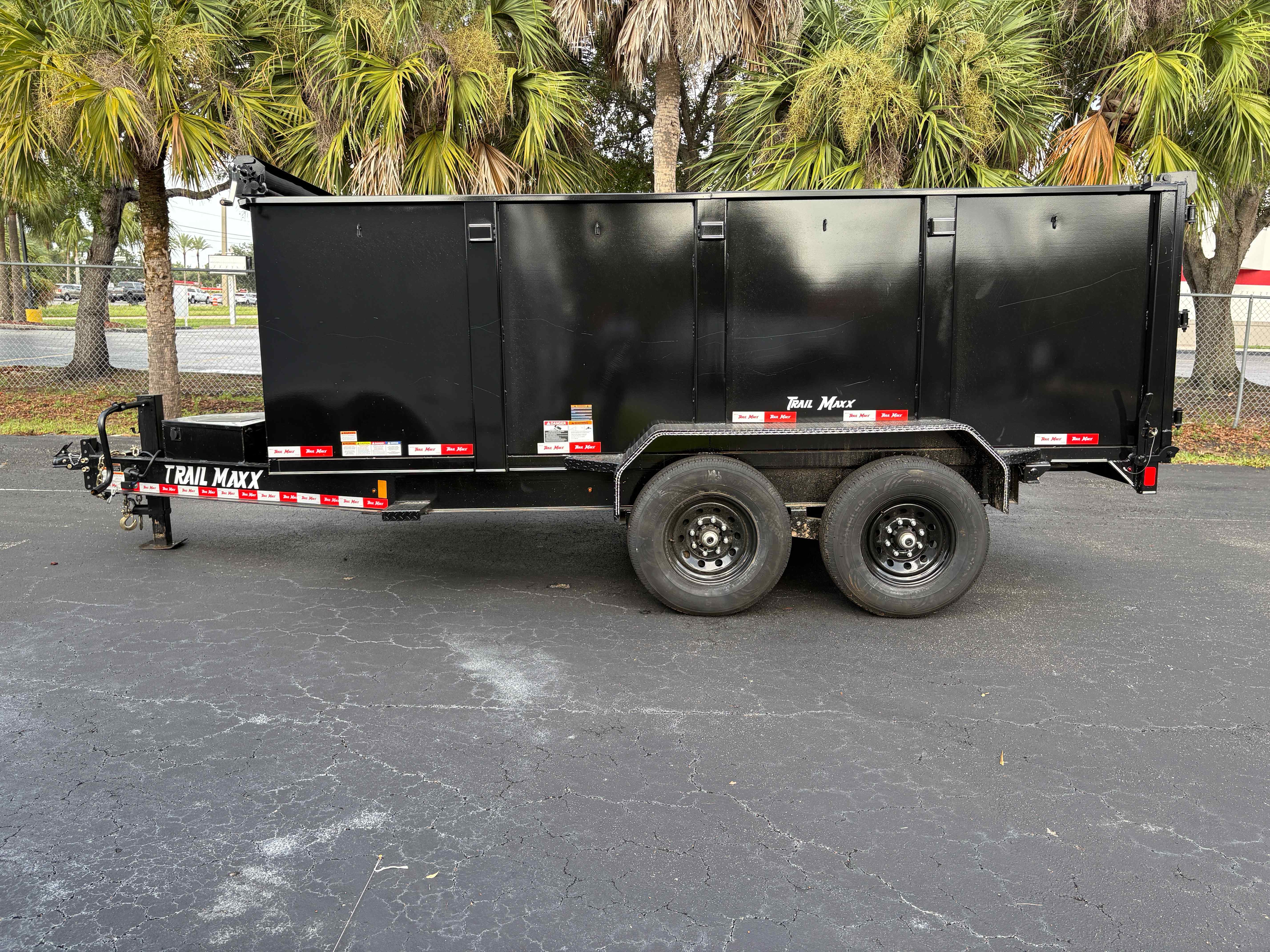 New 7×14 TrailMaxx Dump Trailer