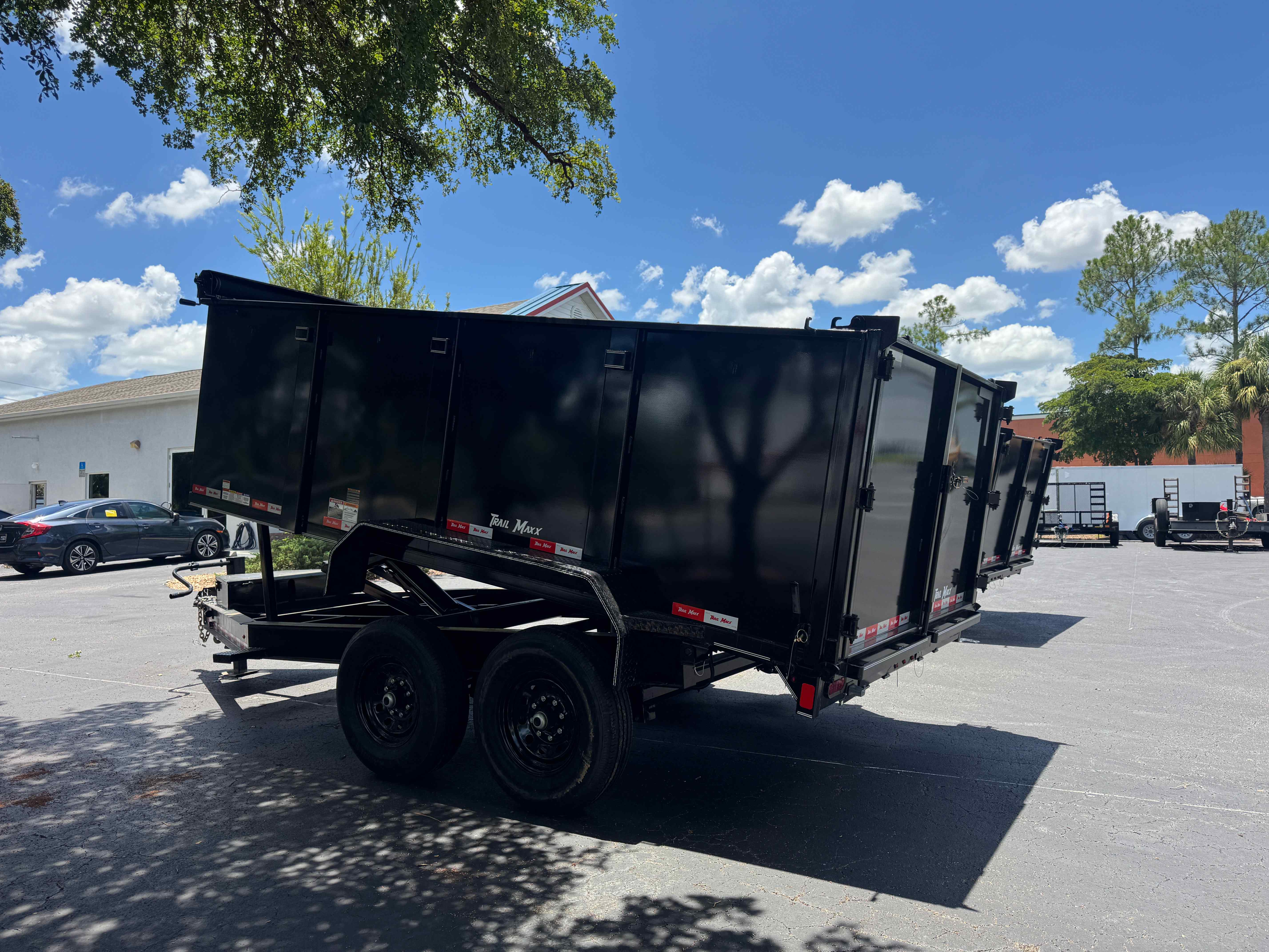 New 7×14 TRAILMAXX Dump Trailer