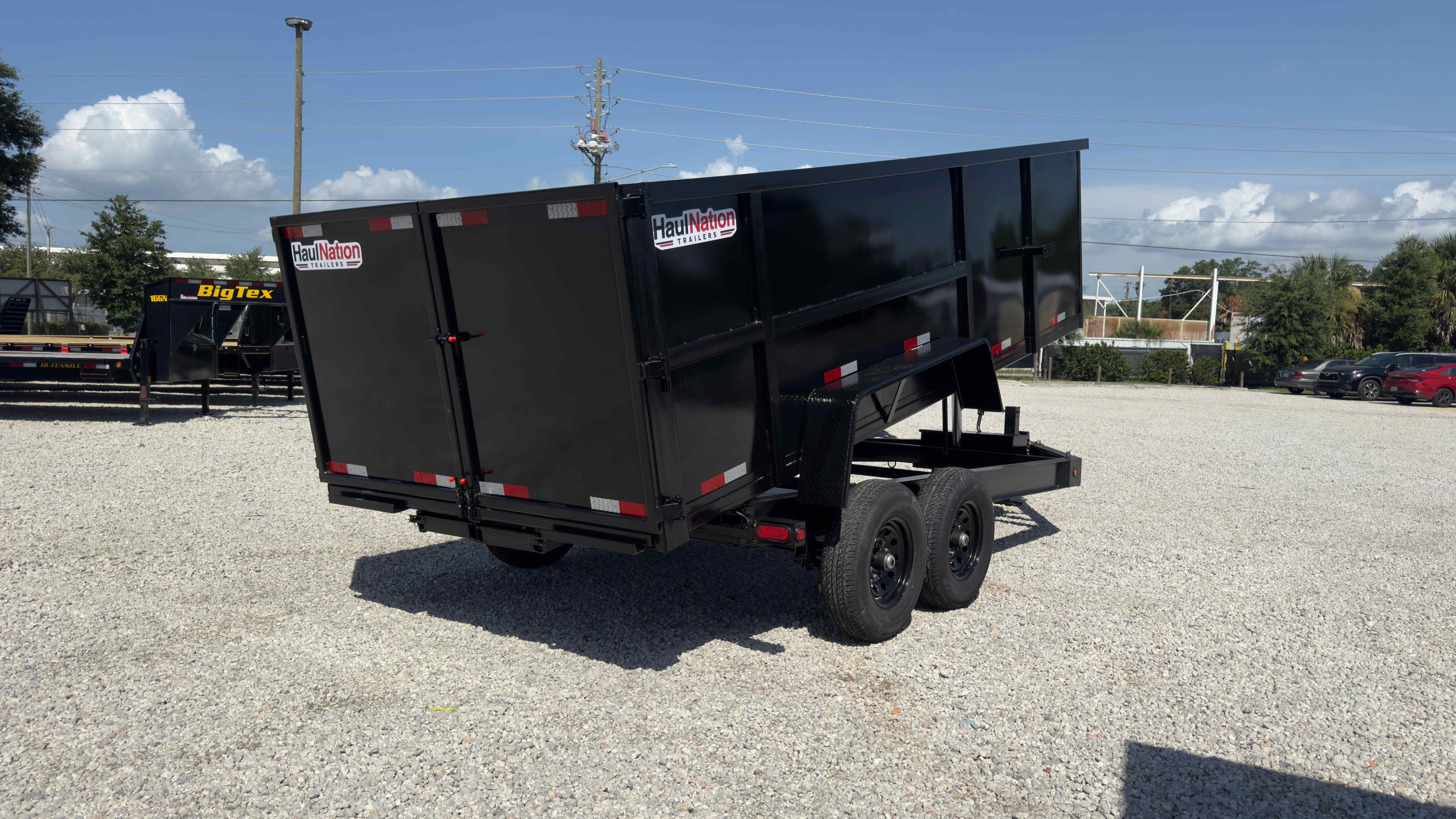 New 7×16 Taylor Dump Trailer
