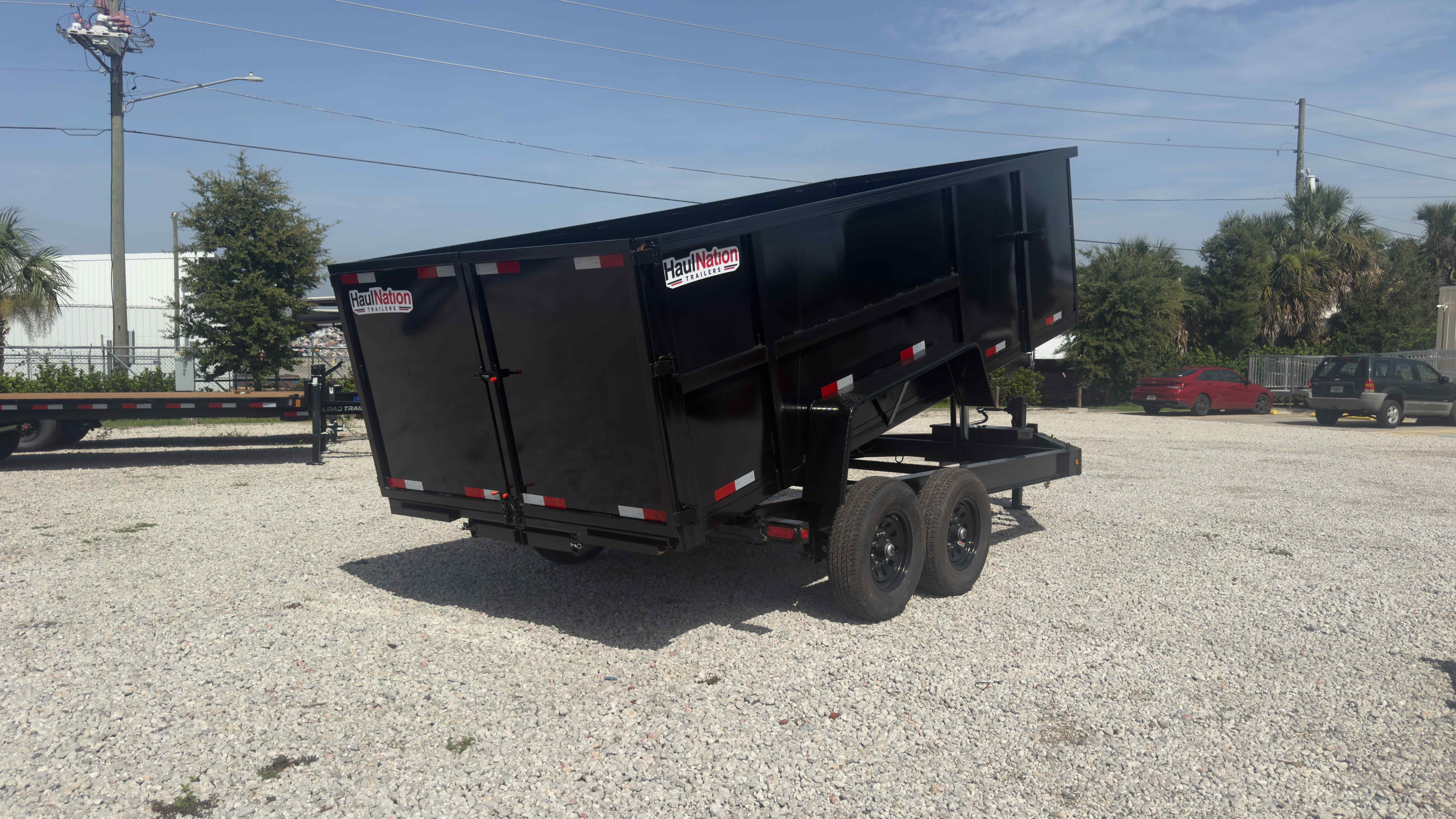 New 7×16 TAYLOR TRAILERS Dump Trailer