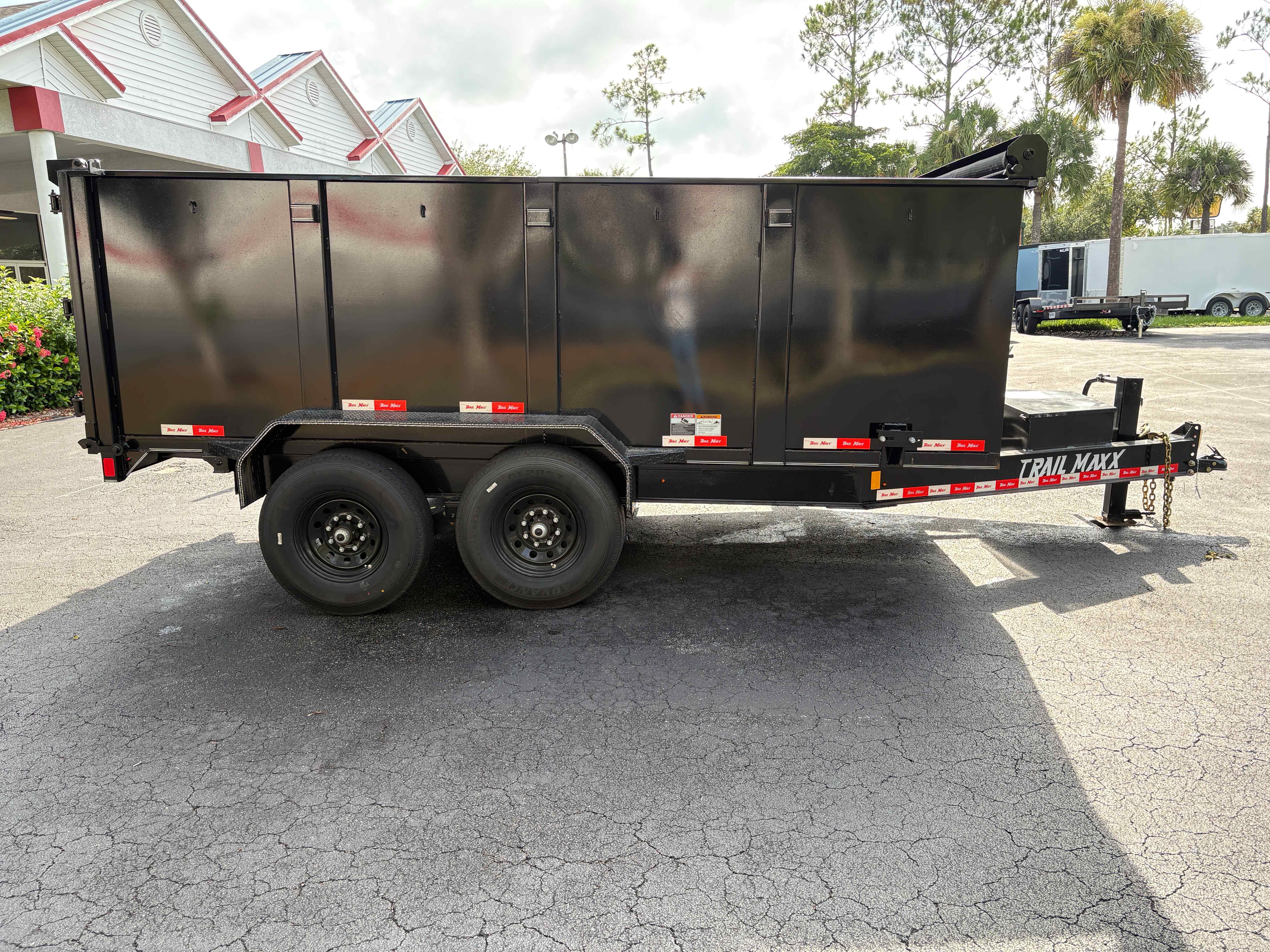 New 7×14 TRAILMAXX Dump Trailer