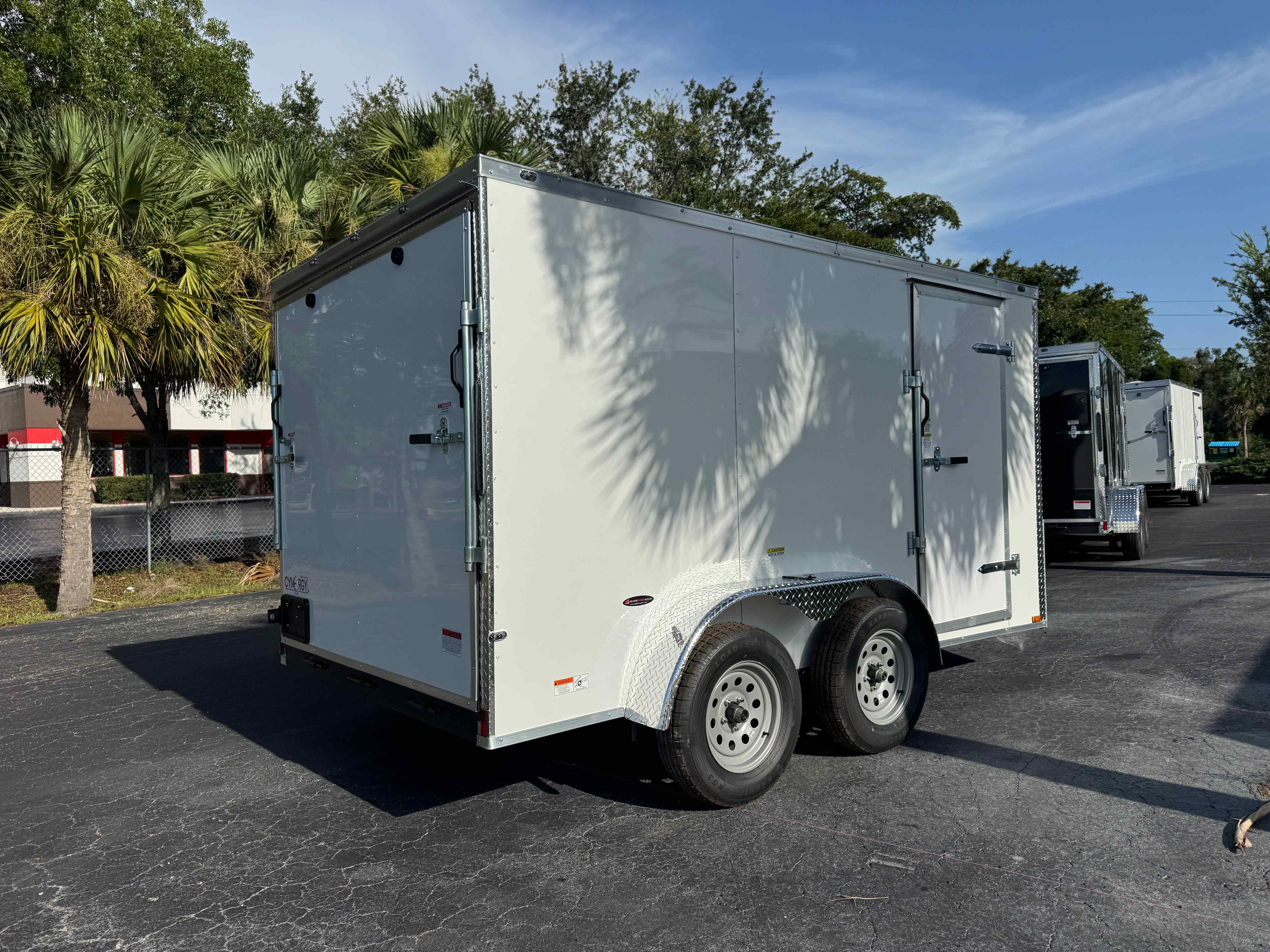 New 7×12 CYNERGY CARGO Enclosed Trailer